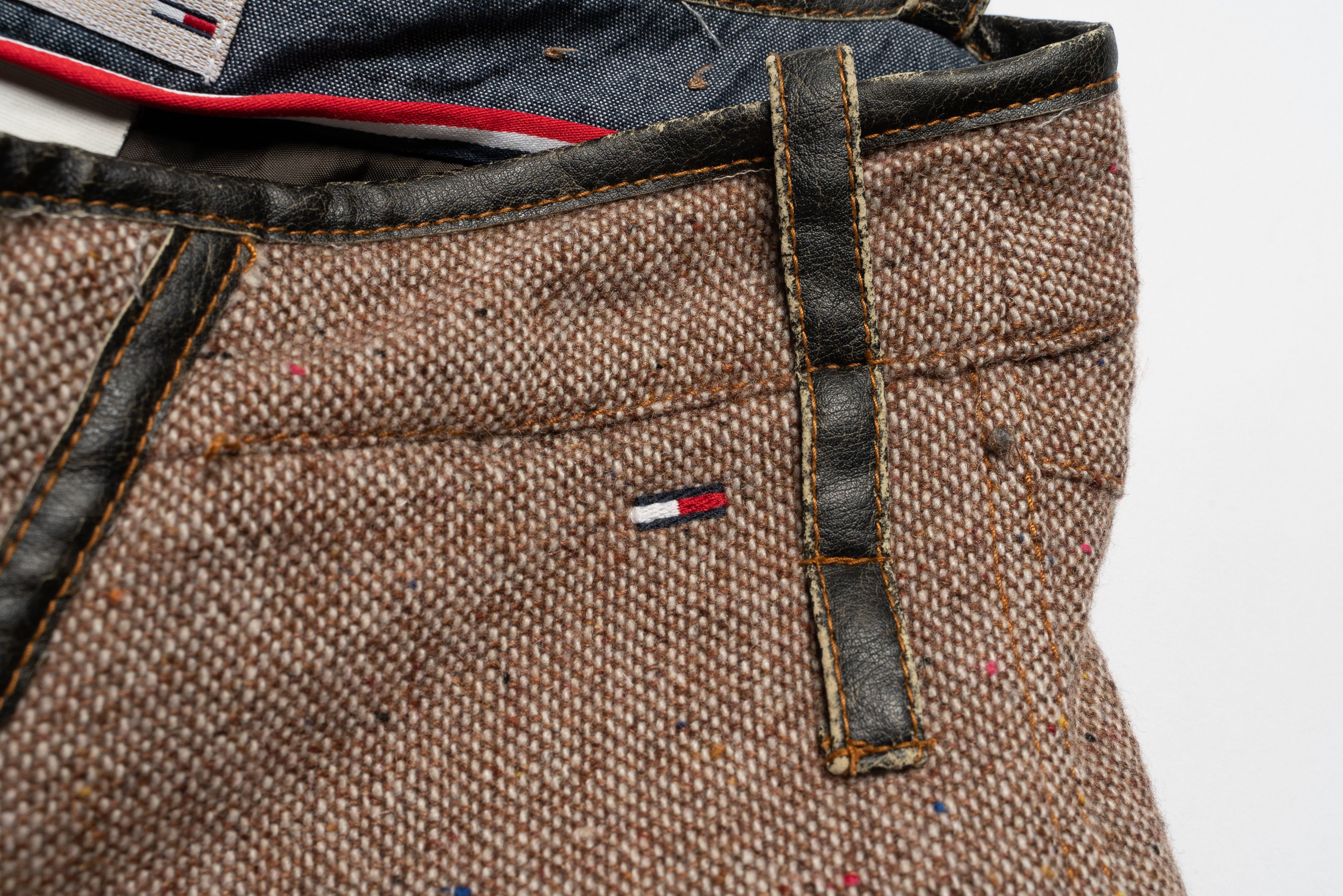 Tommy Hilfiger 🔴TOMMY HILFIGER Vintage Tweed Capri Pants Size 27" / US 4 / IT 40 - 4 Thumbnail