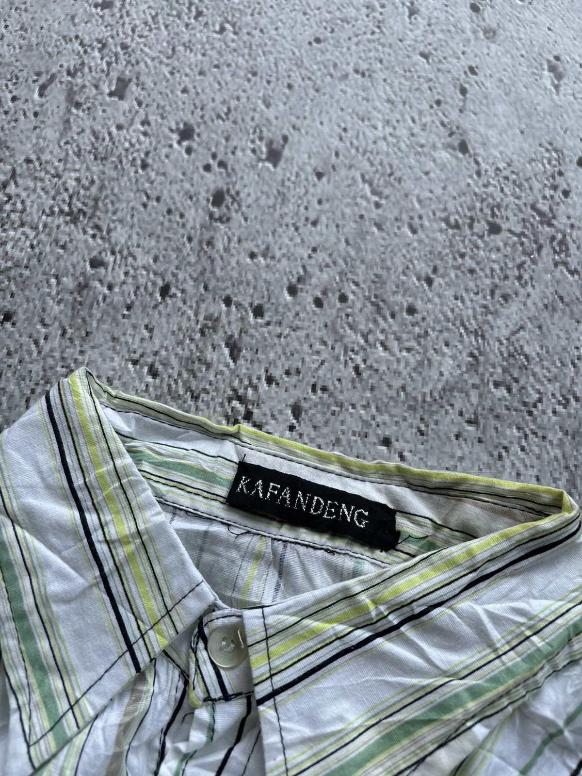 Hysteric Glamour Y2k Kafandeng Stripe Punk Style Shirt Size US M / EU 48-50 / 2 - 6 Thumbnail