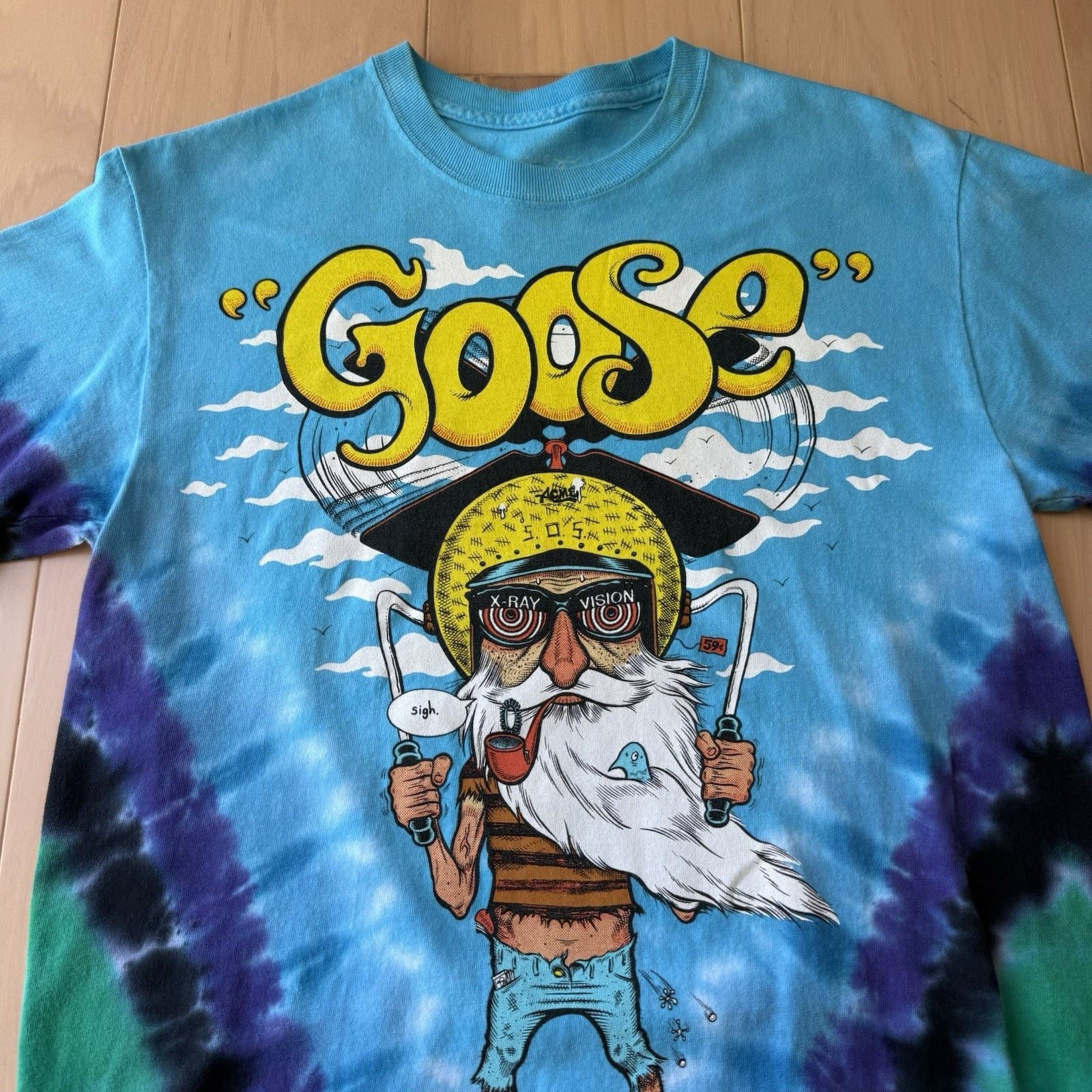 Liquid Blue Goose Summer Tour Shirt Medium Multicolor Tie Dye Rock Band Size US M / EU 48-50 / 2 - 3 Thumbnail
