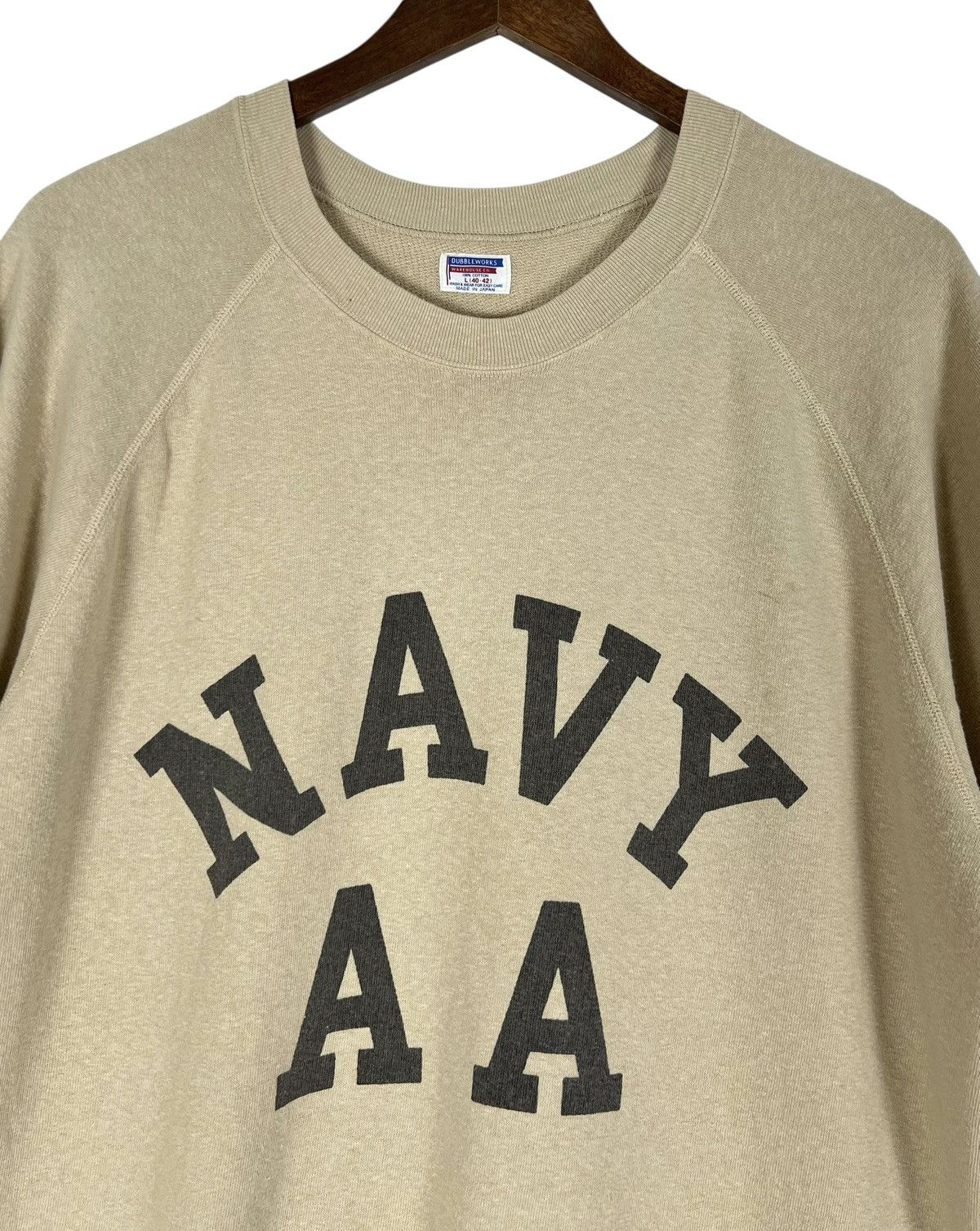Japanese Brand Vintage Double Works Short Sleeve Sweatshirt Size US L / EU 52-54 / 3 - 3 Thumbnail