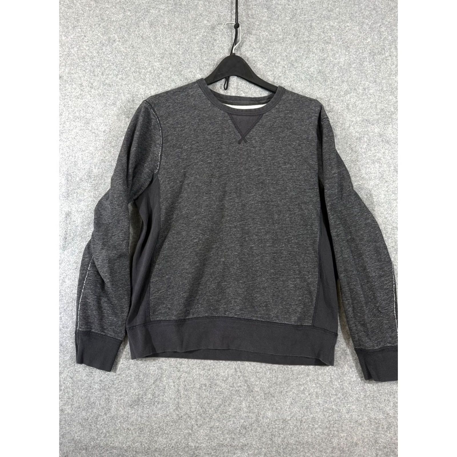 J.Crew J.CREW Sweatshirt Mens M Heather Gray Pullover Crew Neck Fleece Thermal 90s Vintage Regular Clothing Mens Size US M / EU 48-50 / 2 - 3 Thumbnail