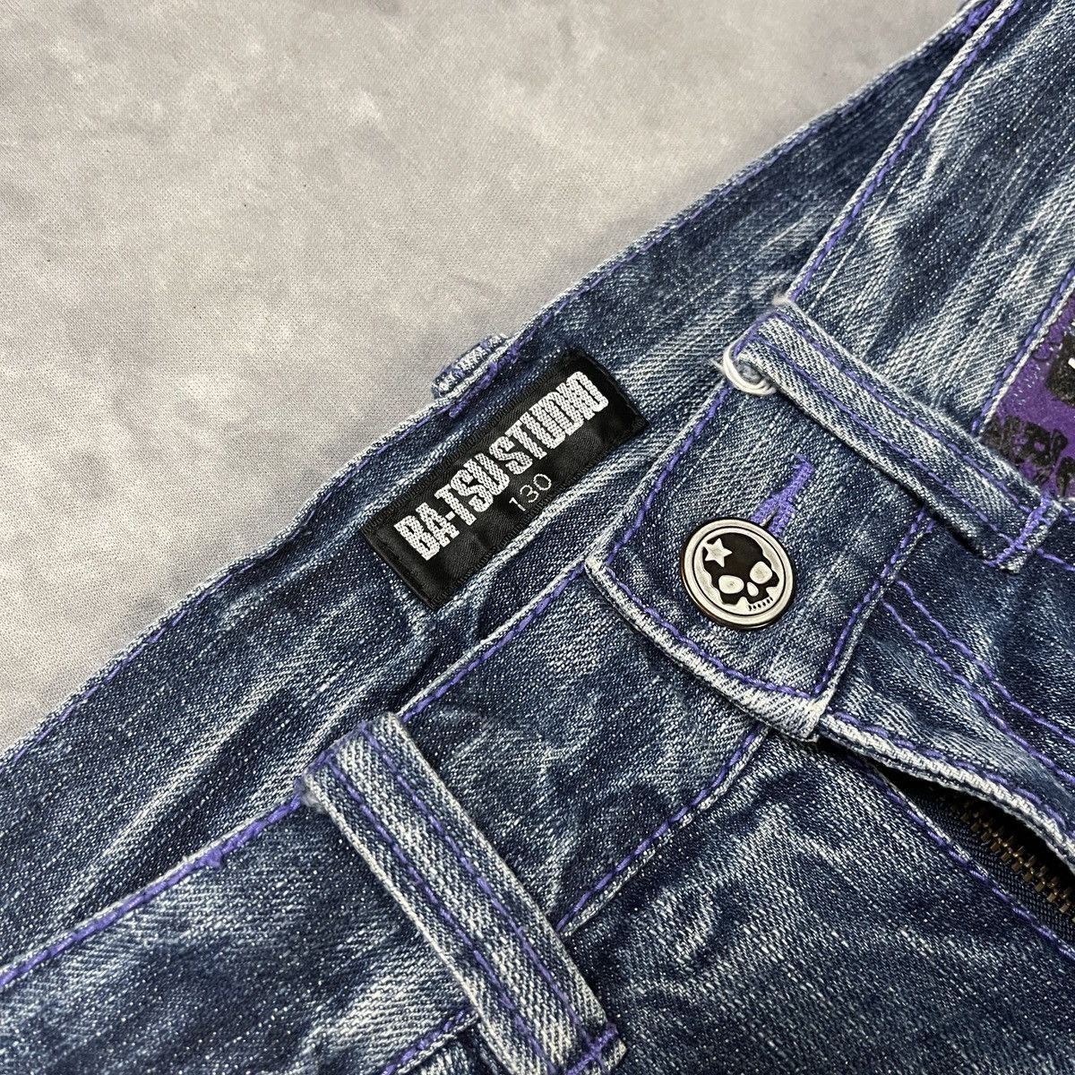 Japanese Brand 2000s Ba-tsu Studio Military Smart Style Jeans Size US 26 / EU 42 - 5 Thumbnail