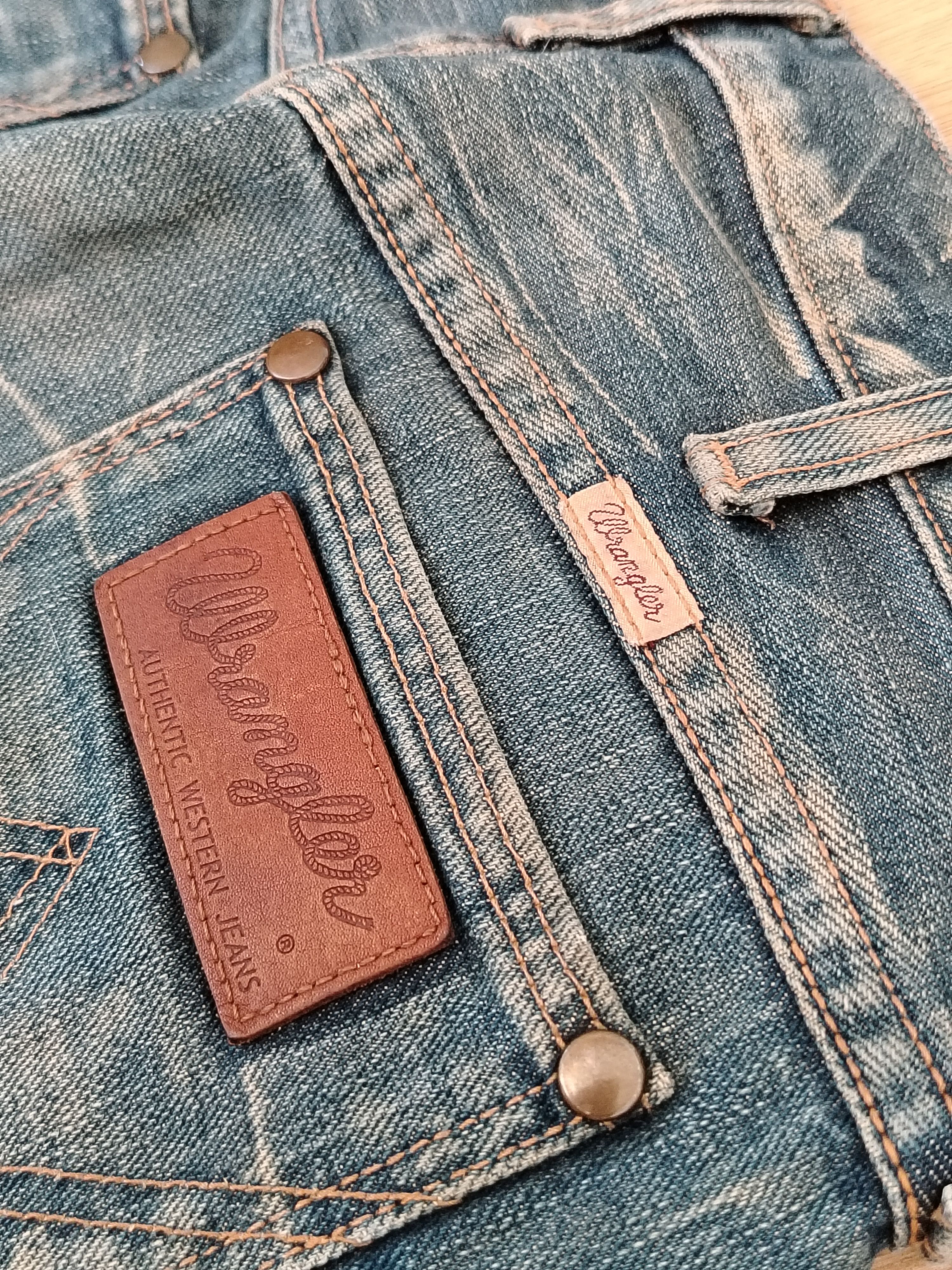 Japanese Brand Bootcut Flare Jeans Wrangler Vintage Size US 30 / EU 46 - 17 Thumbnail