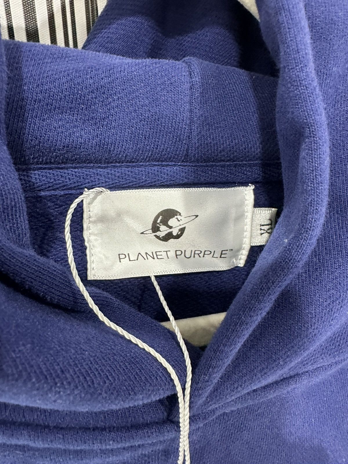 Other Planet Purple Varsity FYR Hoodie XL Blue Size US XL / EU 56 / 4 - 7 Thumbnail