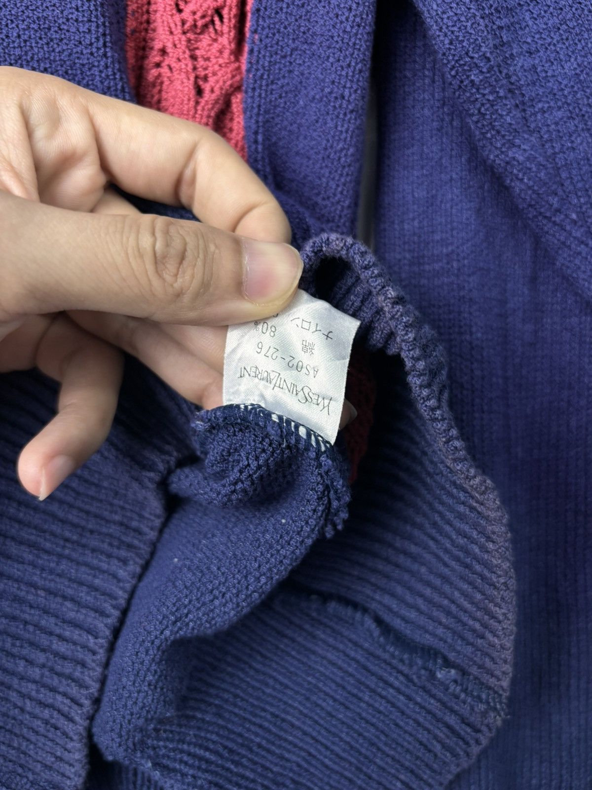 Yves Saint Laurent RARE! Yves Saint Laurent Knitwear 90’s Designer Size US M / EU 48-50 / 2 - 7 Thumbnail