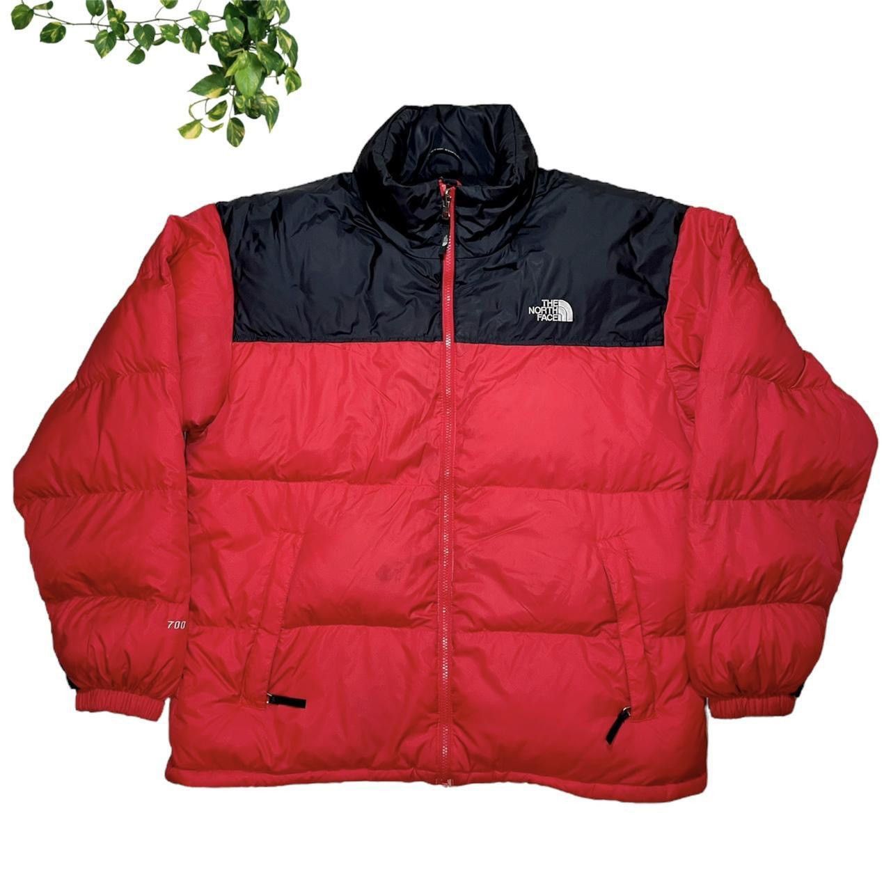 image of 90's The North Face 700 Puffer Red Jacket, Men's (Size XL)