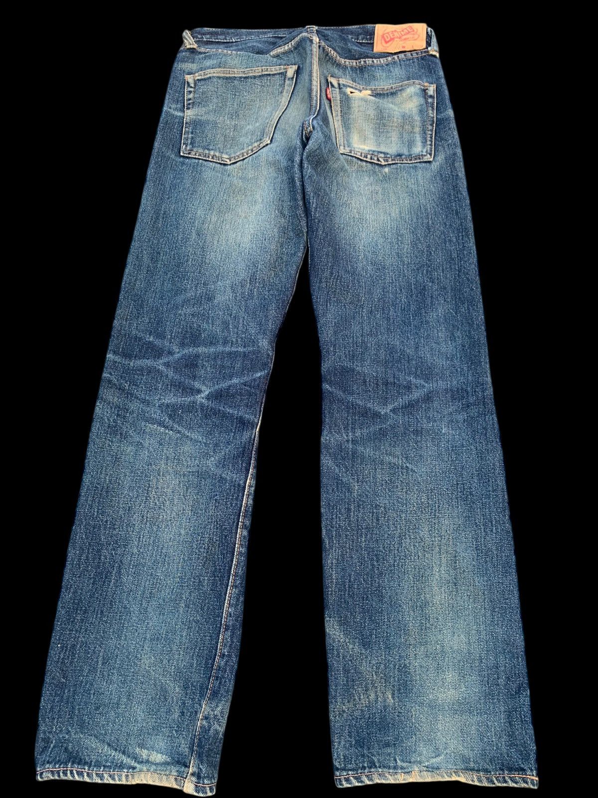 Denime VINTAGE DENIME SELVEDGE RUSTY MUDWASH DISTRESSED DENIM Size US 30 / EU 46 - 4 Thumbnail