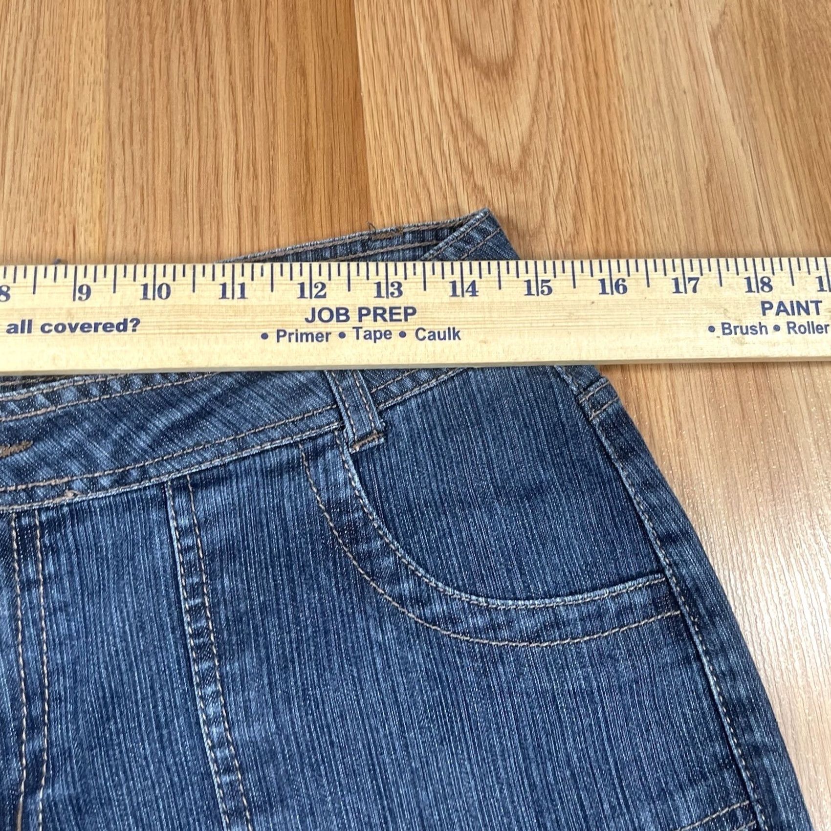Bill Blass Bill Blass Jeans Womens 8 Bootcut High Rise Blue Denim Pants CottonBlend Size 30" / US 8 / IT 44 - 4 Thumbnail