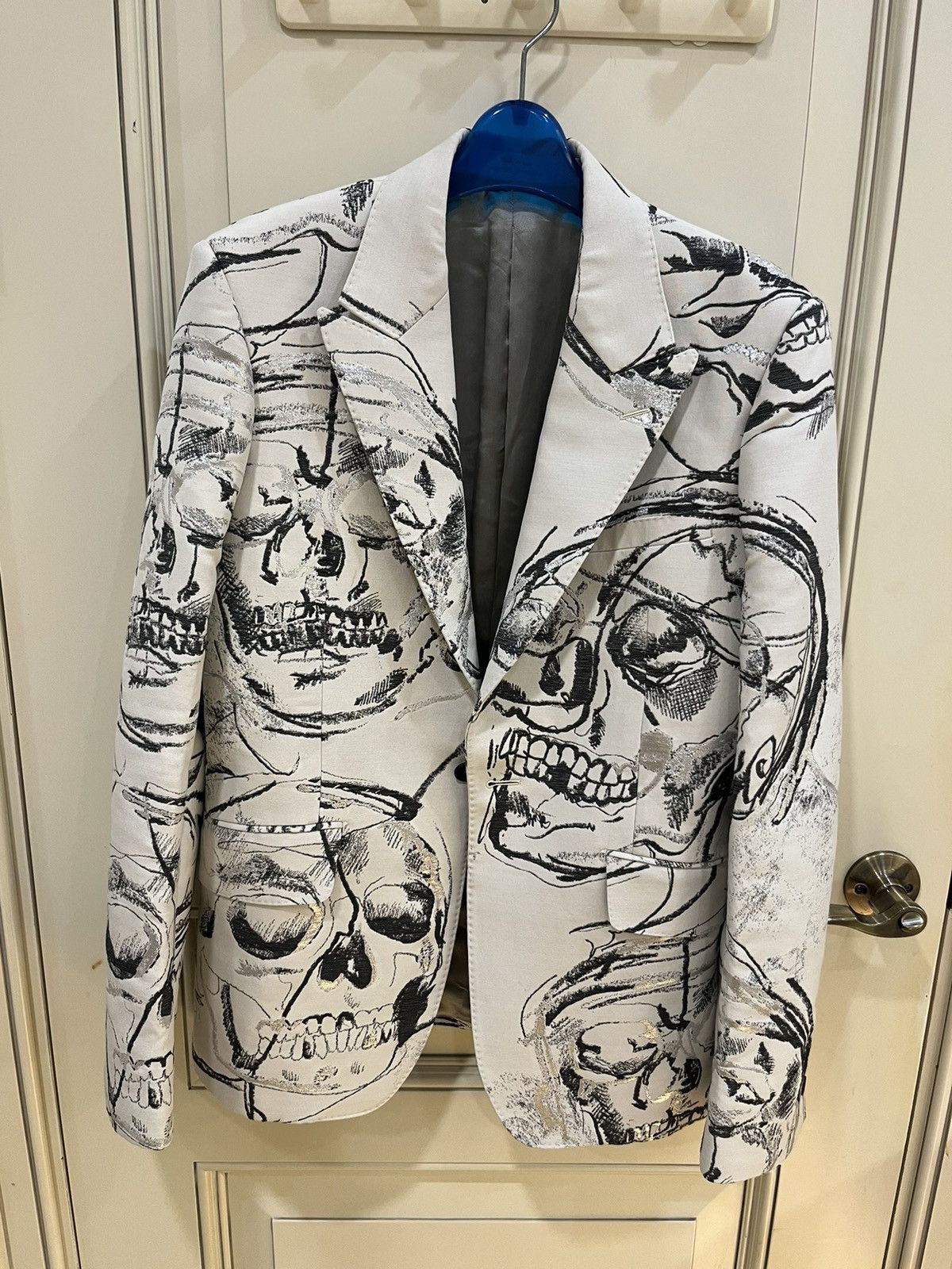 Alexander mcqueen skull blazer hotsell