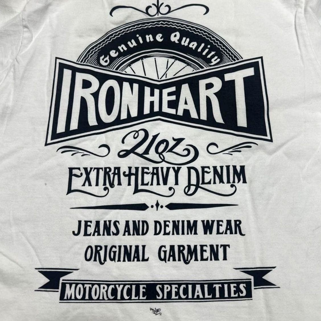 Iron Heart Iron Heart T-Shirt M Black Heavy Weight Firestone Tire Print Mens Size US M / EU 48-50 / 2 - 3 Thumbnail