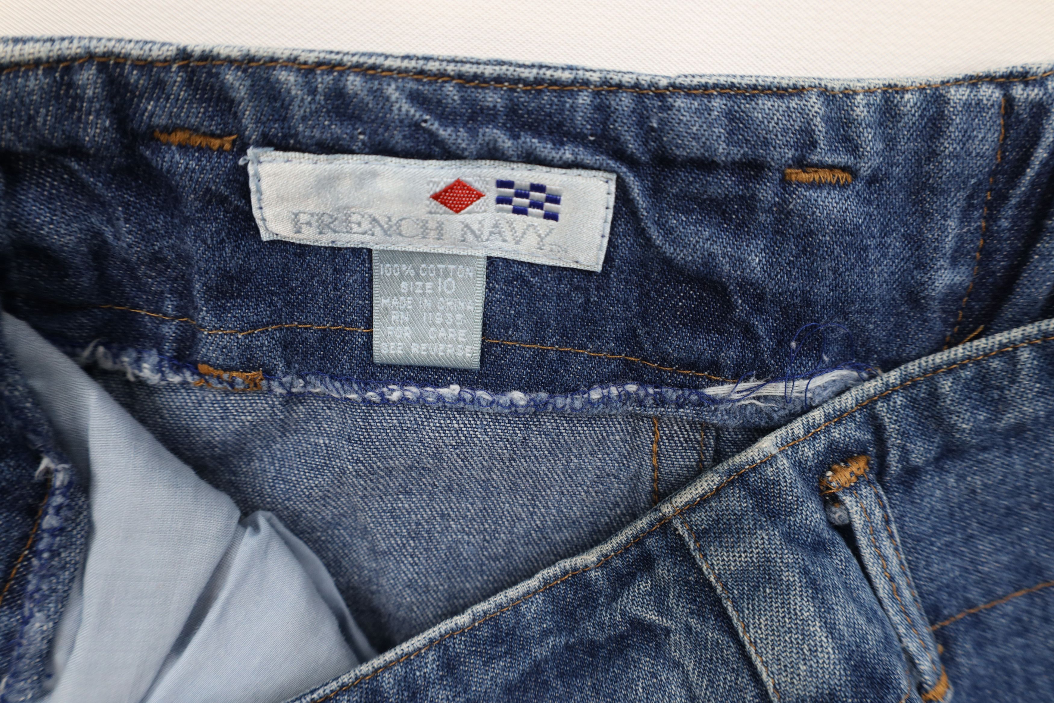 Vintage Vintage 80s 90s Streetwear High Waisted Denim Jeans Blue Size 28" / US 6 / IT 42 - 8 Thumbnail