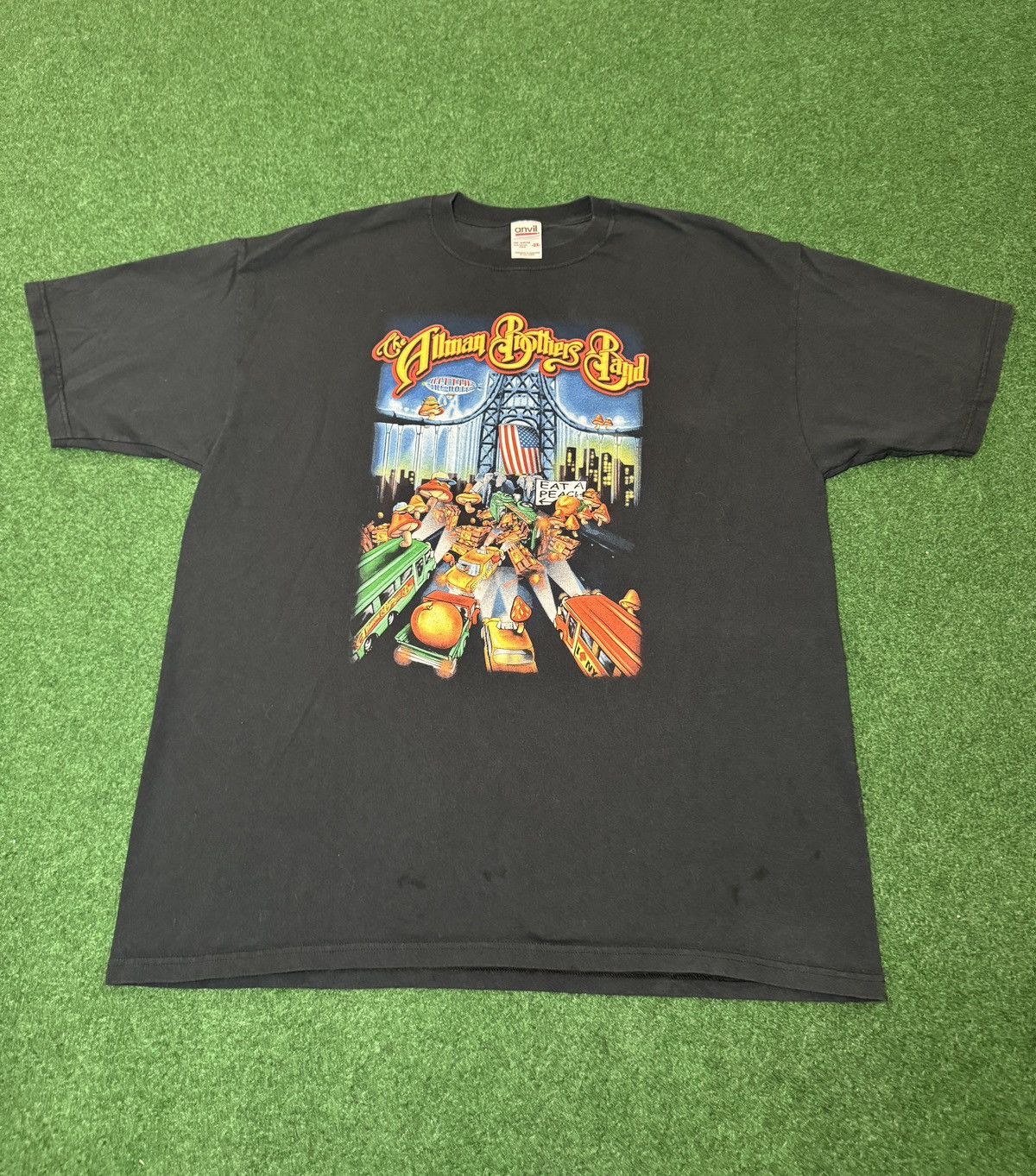 Vintage Allman Brothers Band Eat Peach Hippie Band T Shirt