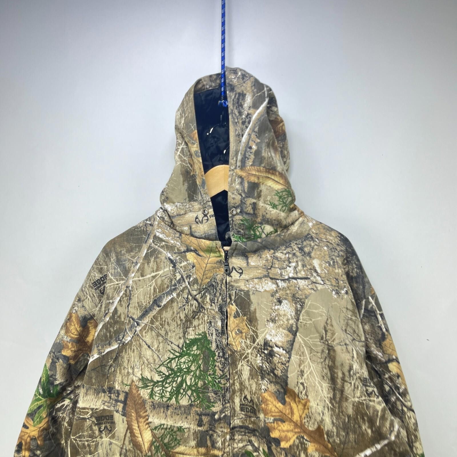 Realtree Vintage Realtree Camo Y2K Quilted Hooded Zip-Up Jacket 2XL Size ONE SIZE - 2 Thumbnail