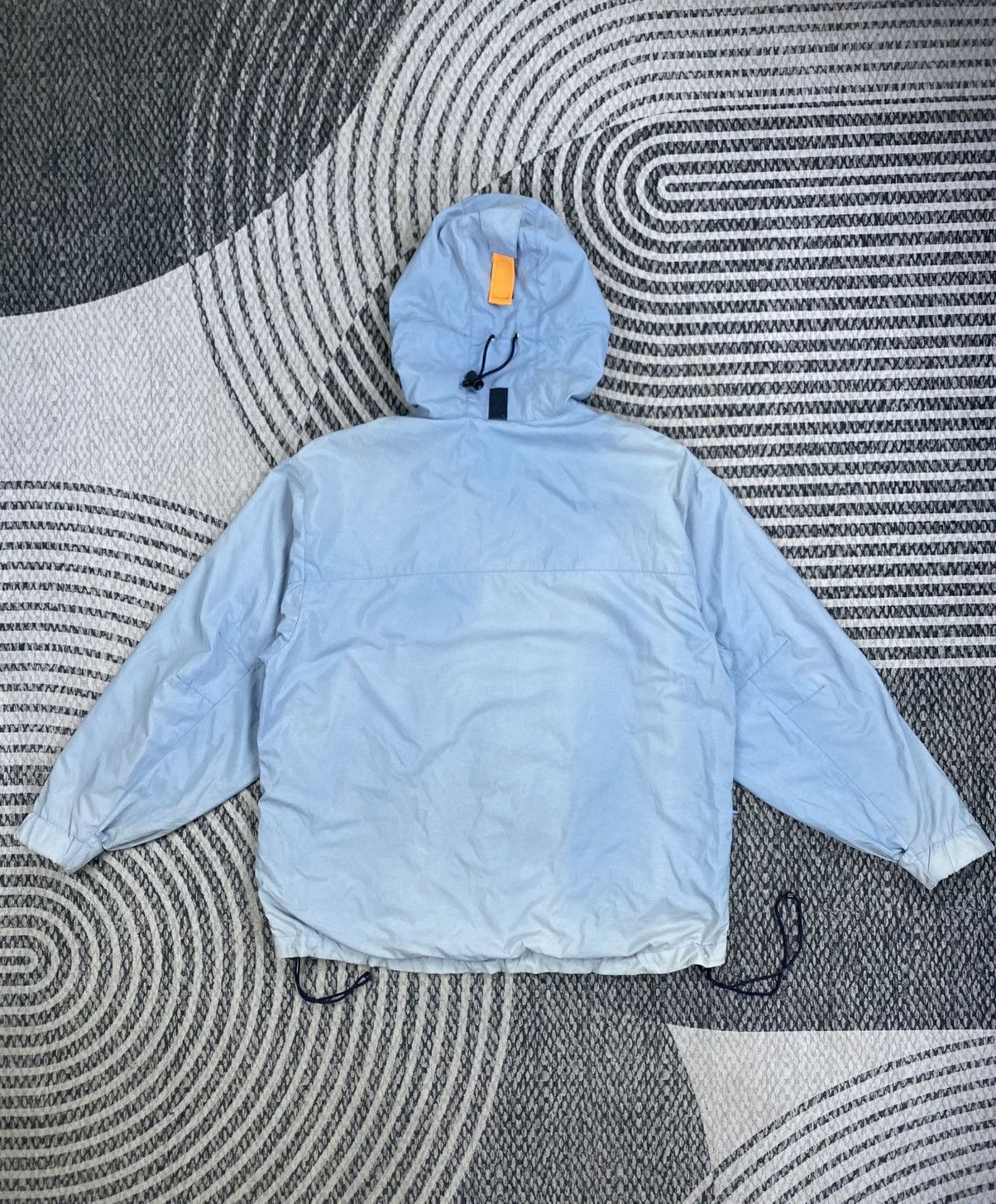 Polo Ralph Lauren Vtg Polo Ralph Lauren Sport Light Blue Hoddie Jacket Size US M / EU 48-50 / 2 - 2 Thumbnail