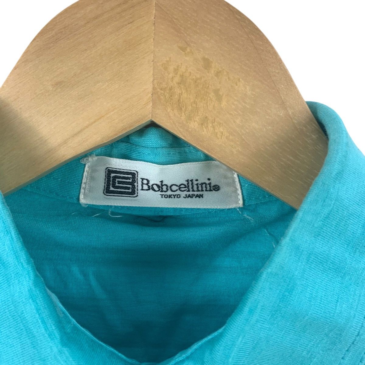 Vintage Vintage 90s BOBCELLINI TOKYO JAPAN Striped Polo Tee Shirt Size US S / EU 44-46 / 1 - 7 Thumbnail