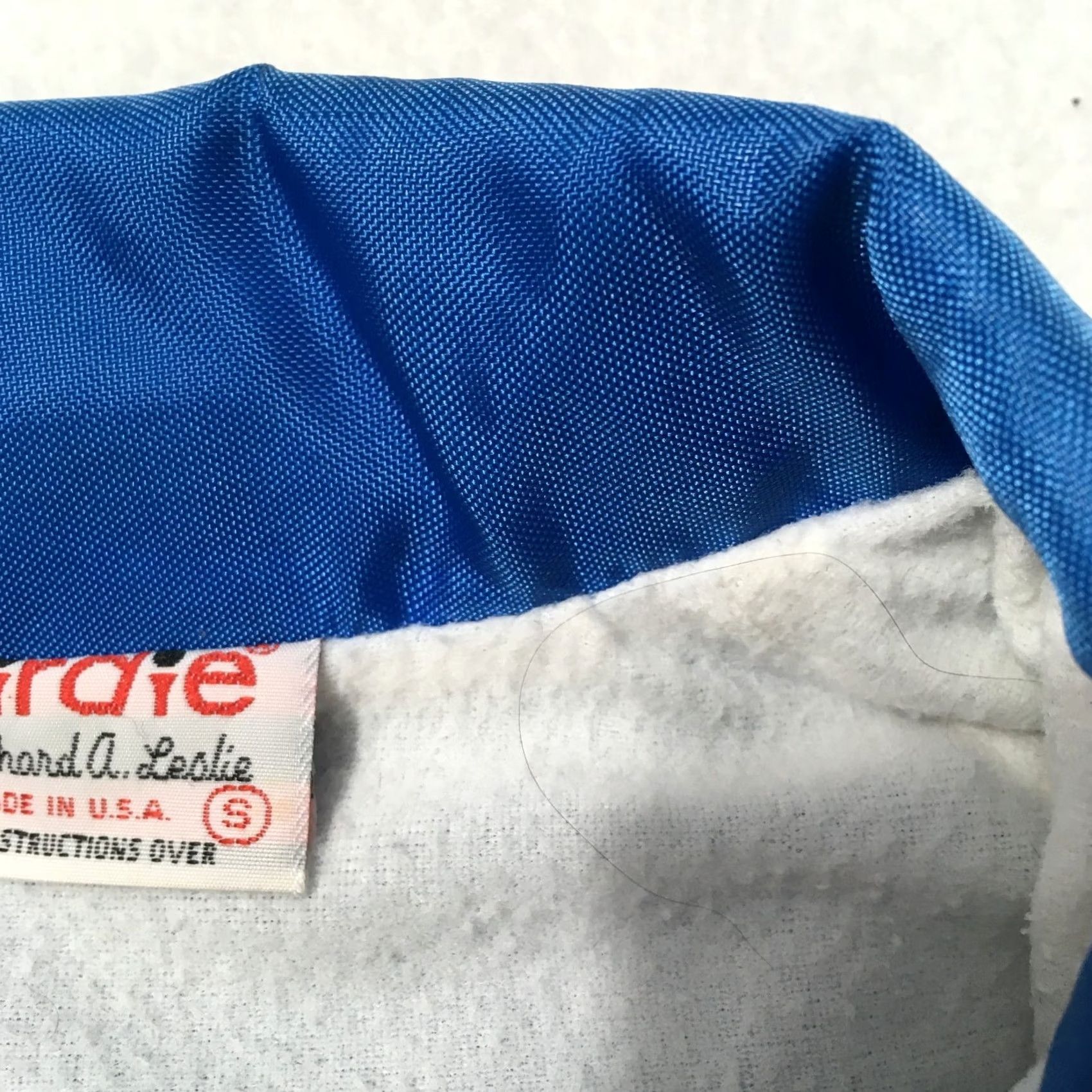 Vintage VINTAGE Birdie Jacket 80s Bomber Lined Blue Size SMALL Mens Size US L / EU 52-54 / 3 - 3 Thumbnail