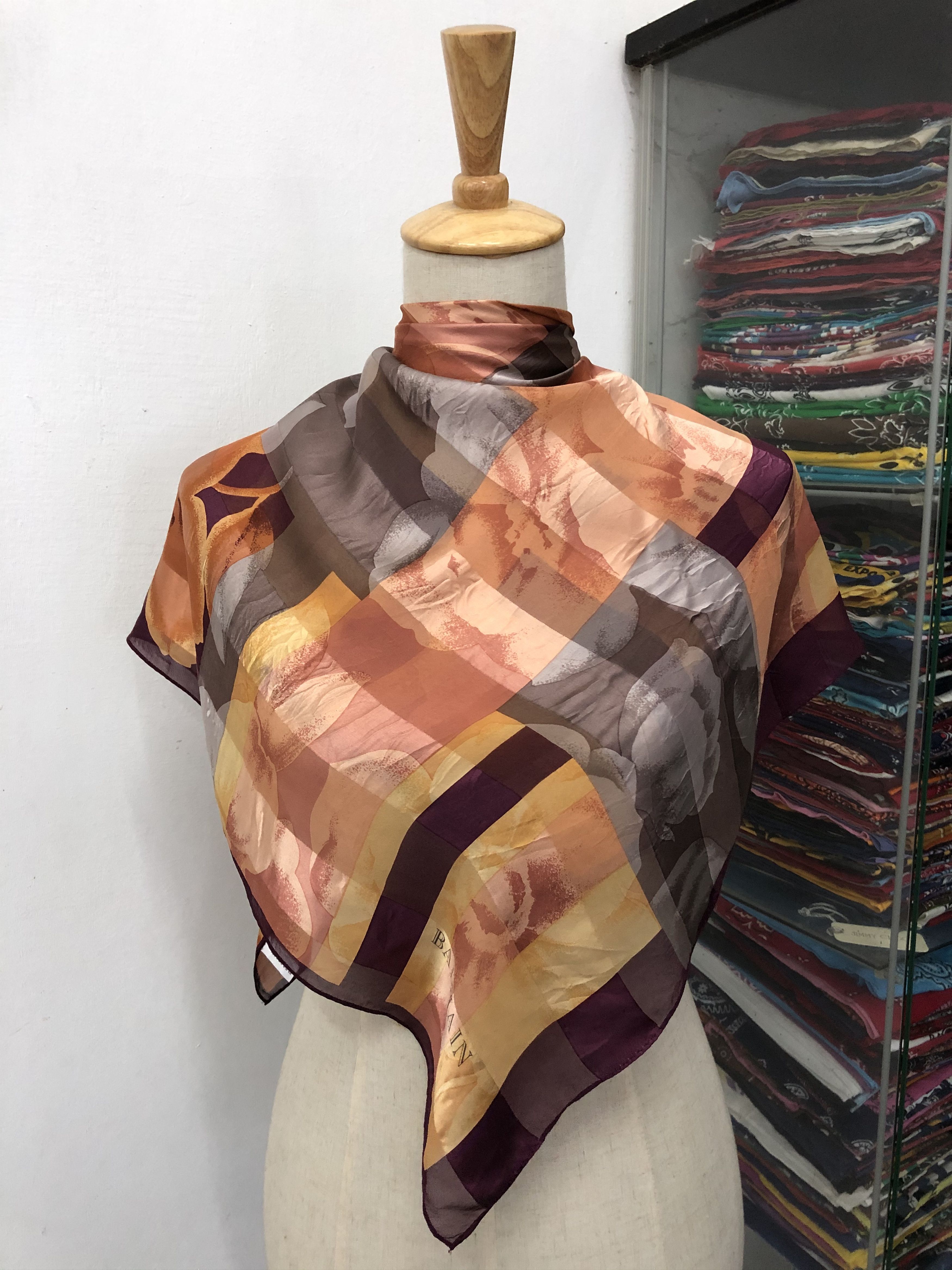 Pierre Balmain Vintage Balmain Silk Scarf Size ONE SIZE - 1 Thumbnail