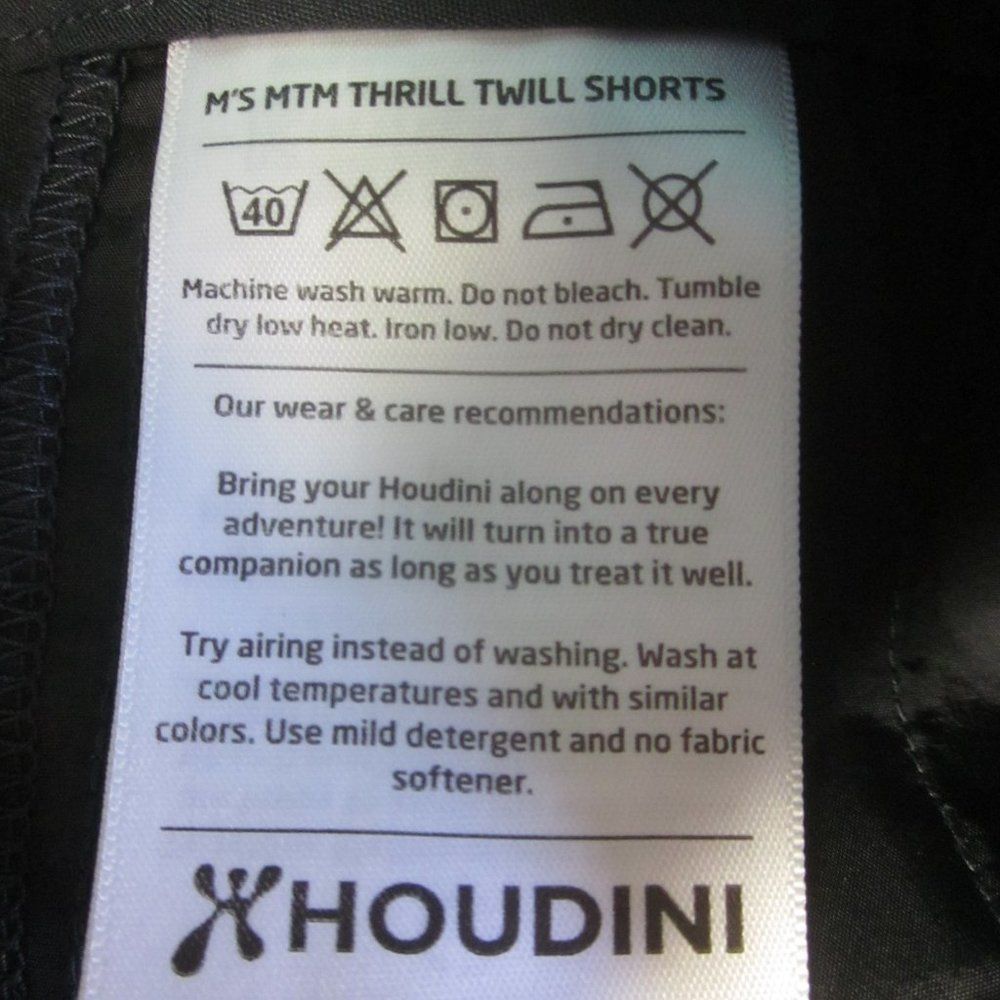 Houdini Houdini Shorts Mens Size XL Dark Gray Size US 44 / EU 60 - 7 Thumbnail