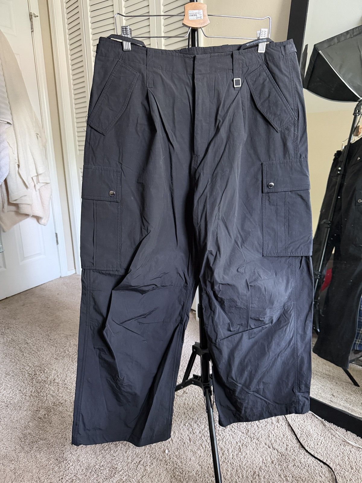 Wooyoungmi Wooyoungmi nylon cargo pant Size US 36 / EU 52 - 1 Thumbnail