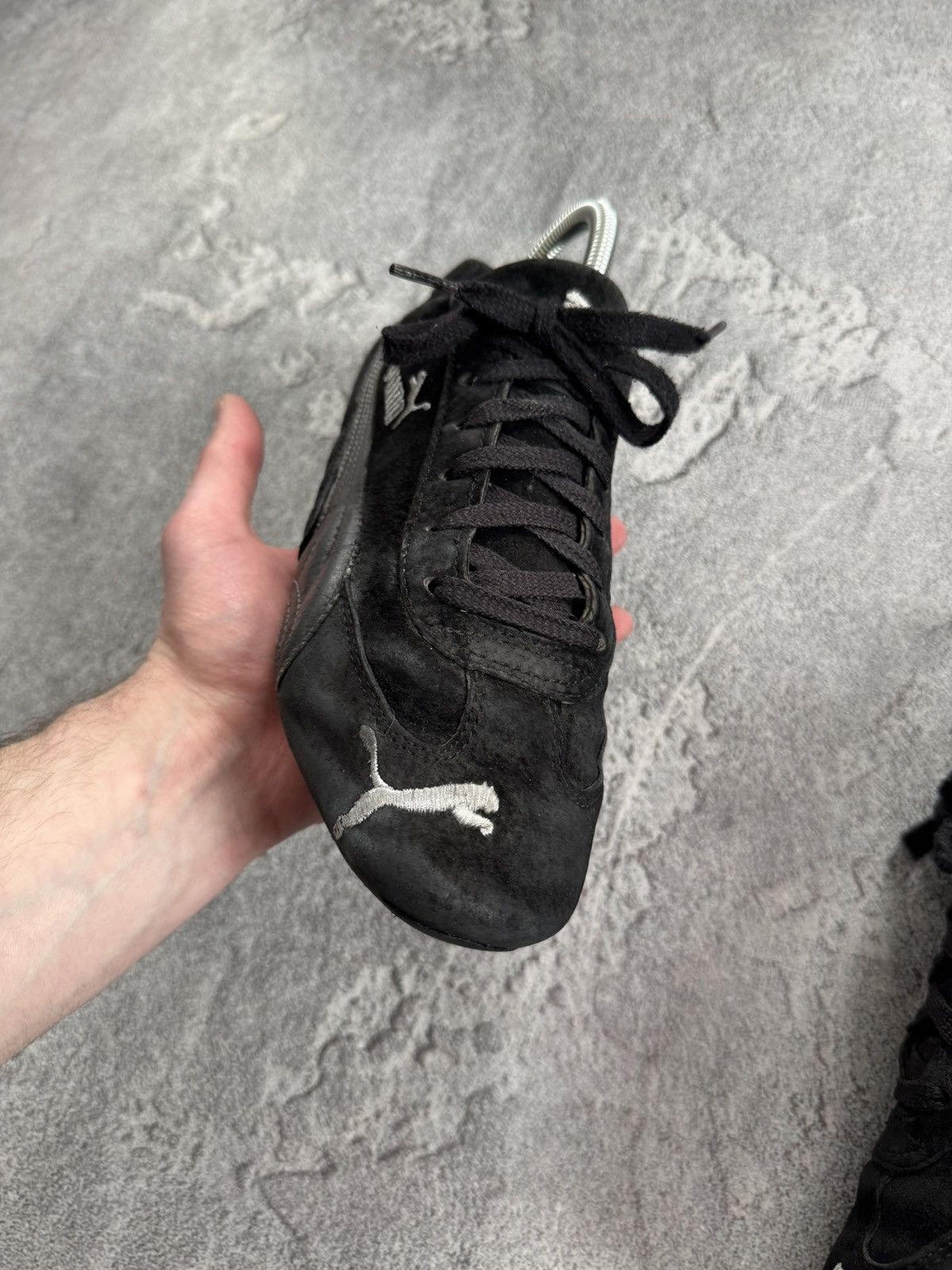 Puma Puma SpeedCat US8/EUR41 black suede low top sneakers shoes Size US 8 / EU 41 - 6 Thumbnail
