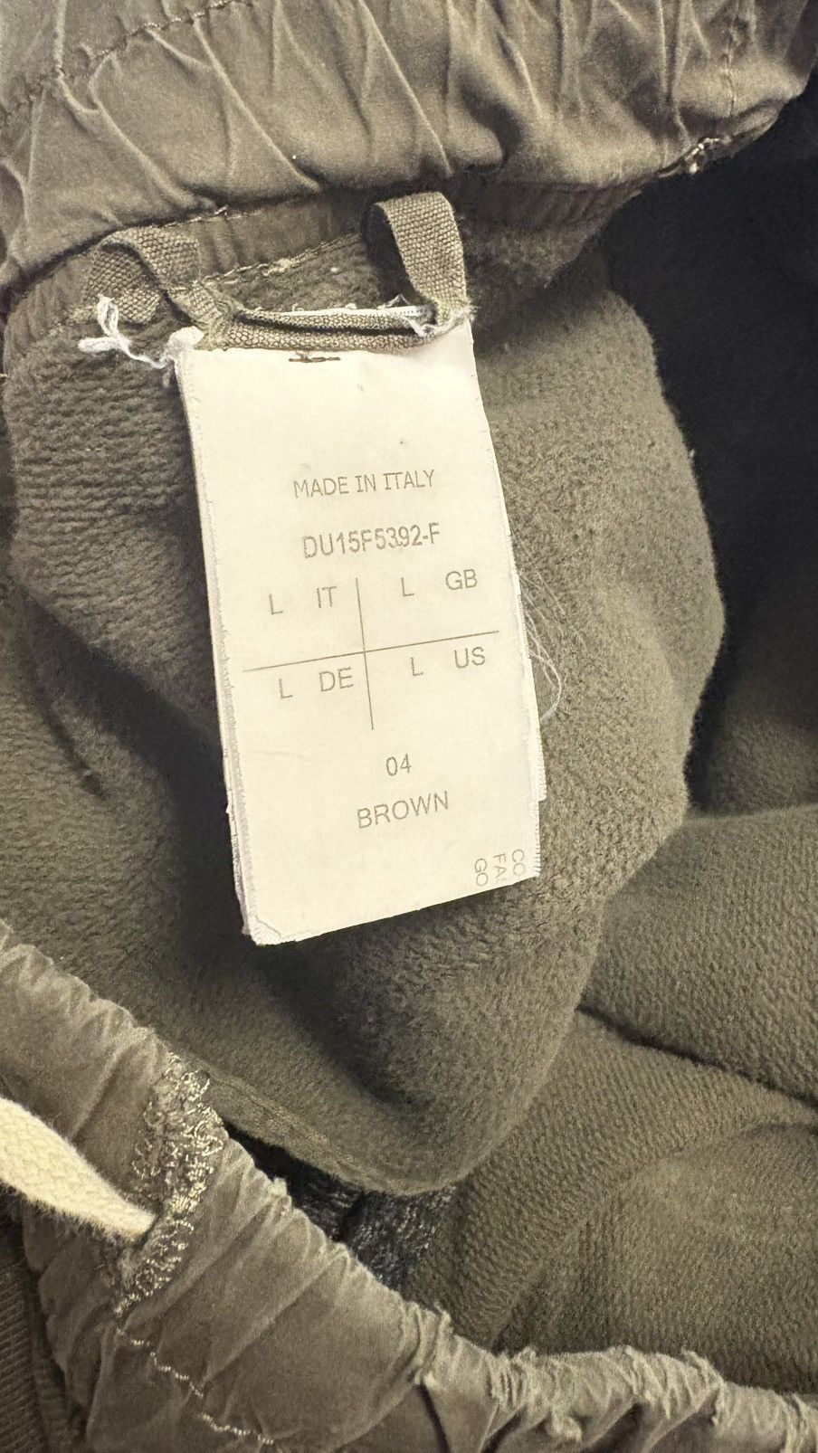 Rick Owens Rick Owens DRKSHDW Sweatpants Size US 34 / EU 50 - 3 Thumbnail