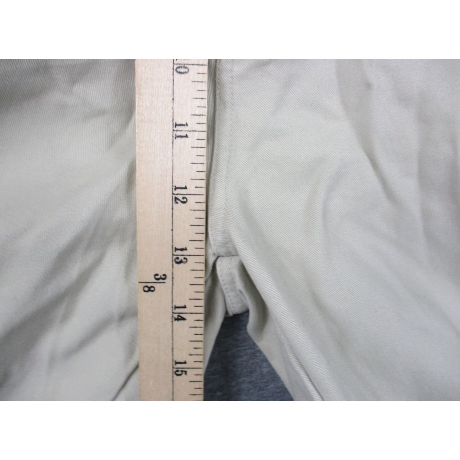 Vintage Plugg Jeans Cargo Pants Mens 34x32 Baggy Stone Beige NWT 90s Logo Cargo Pocket Relaxed Straight Pants Mens Size US 34 / EU 50 - 7 Thumbnail
