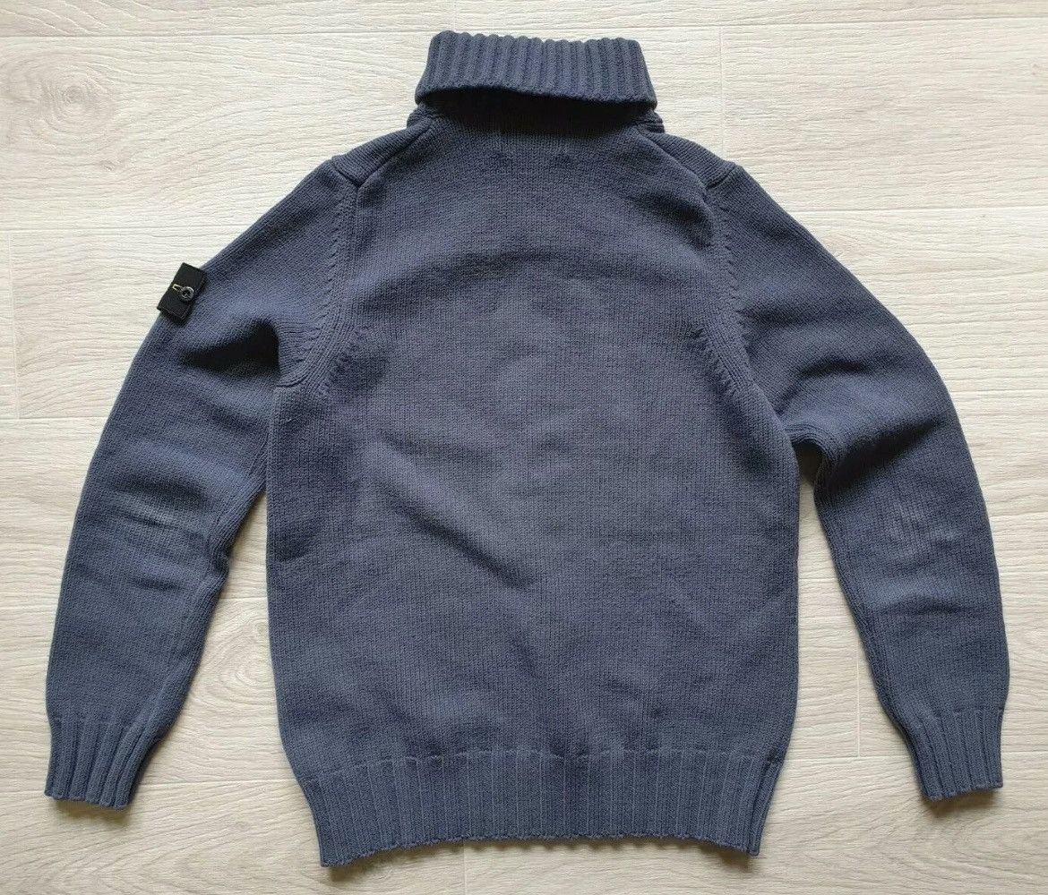 Stone Island Stone Island Mock Neck Knit Sweater Size US L / EU 52-54 / 3 - 3 Thumbnail