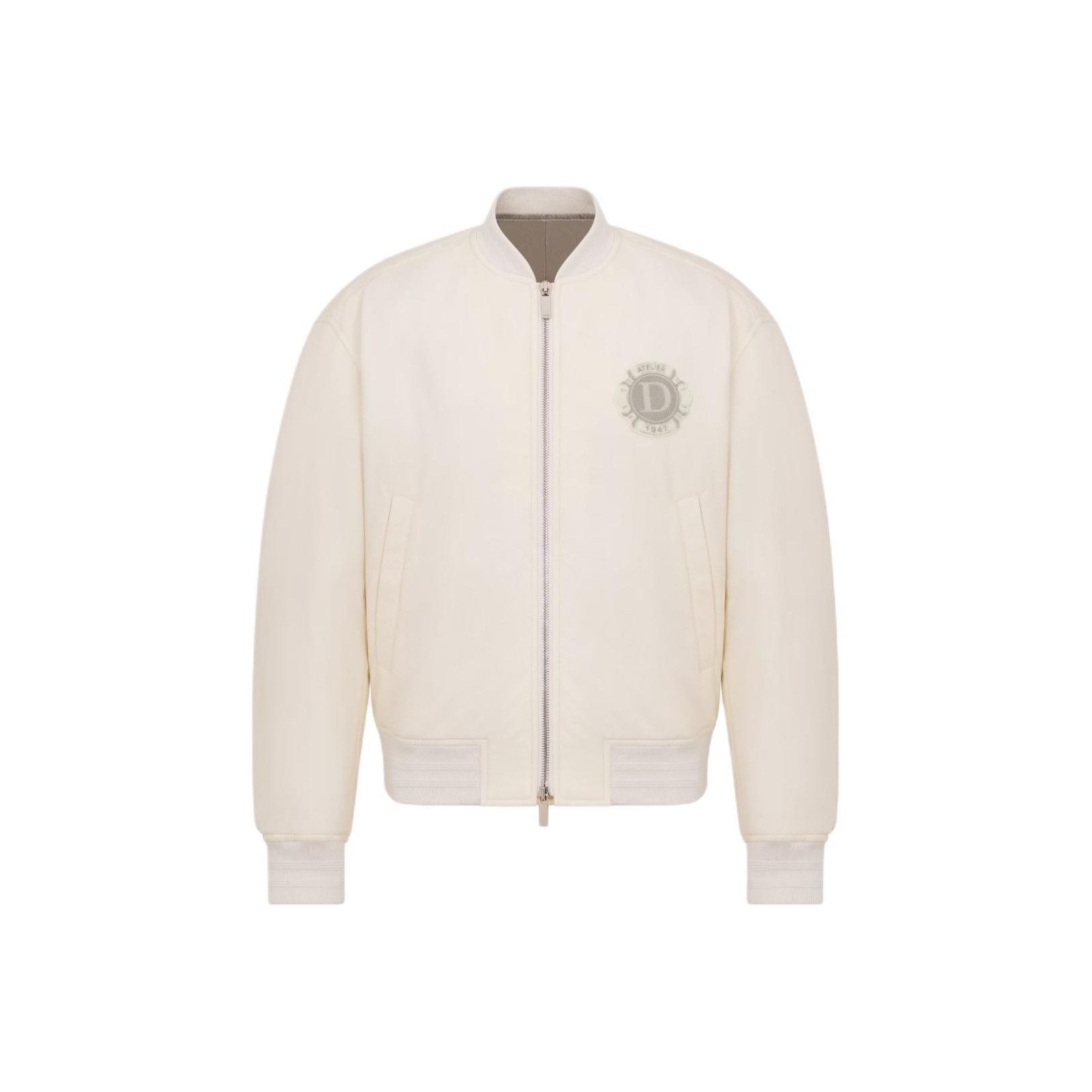 Dior Dior SS24 Logo Patch Bomber Jacket 48 Size US M / EU 48-50 / 2 - 1 Thumbnail