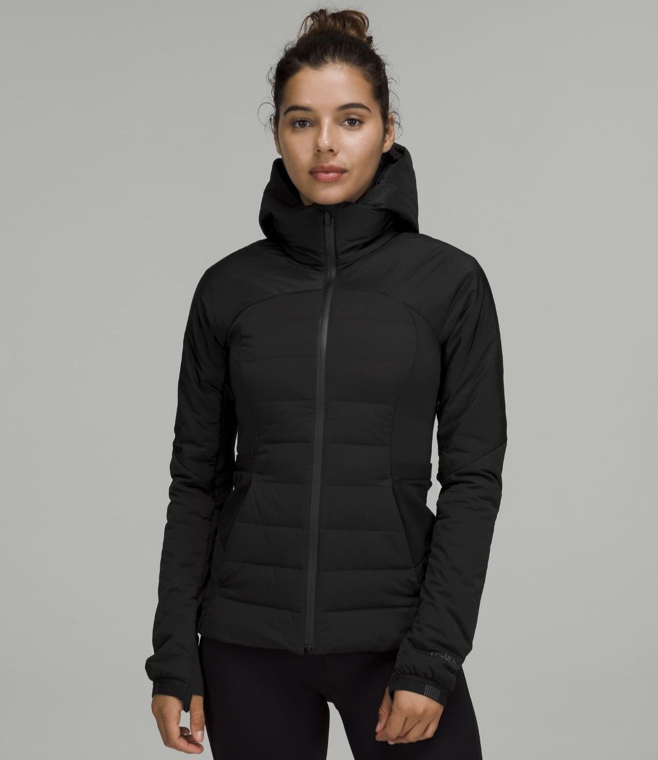 image of Lululemon Down For It All Jacket In Black NWT Size 4, Women's