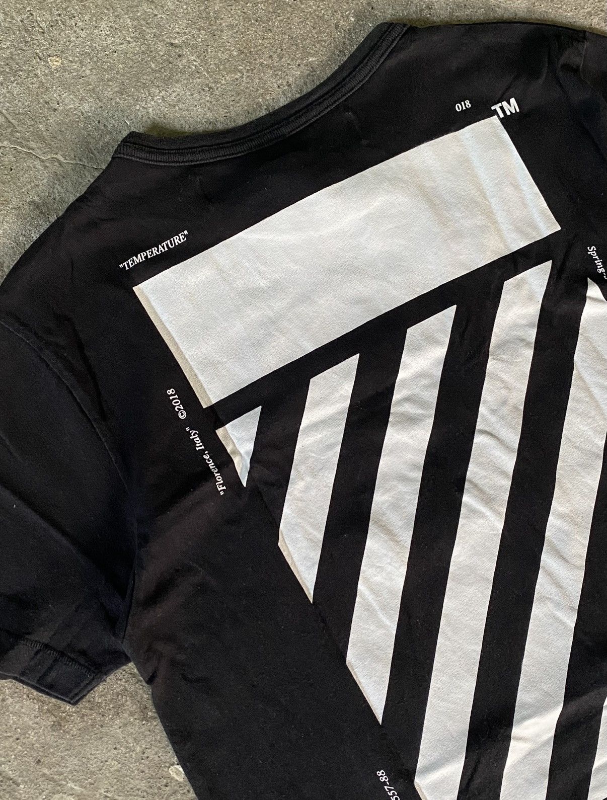 Off-White Off-White Temperature T-Shirt Size US S / EU 44-46 / 1 - 2 Thumbnail