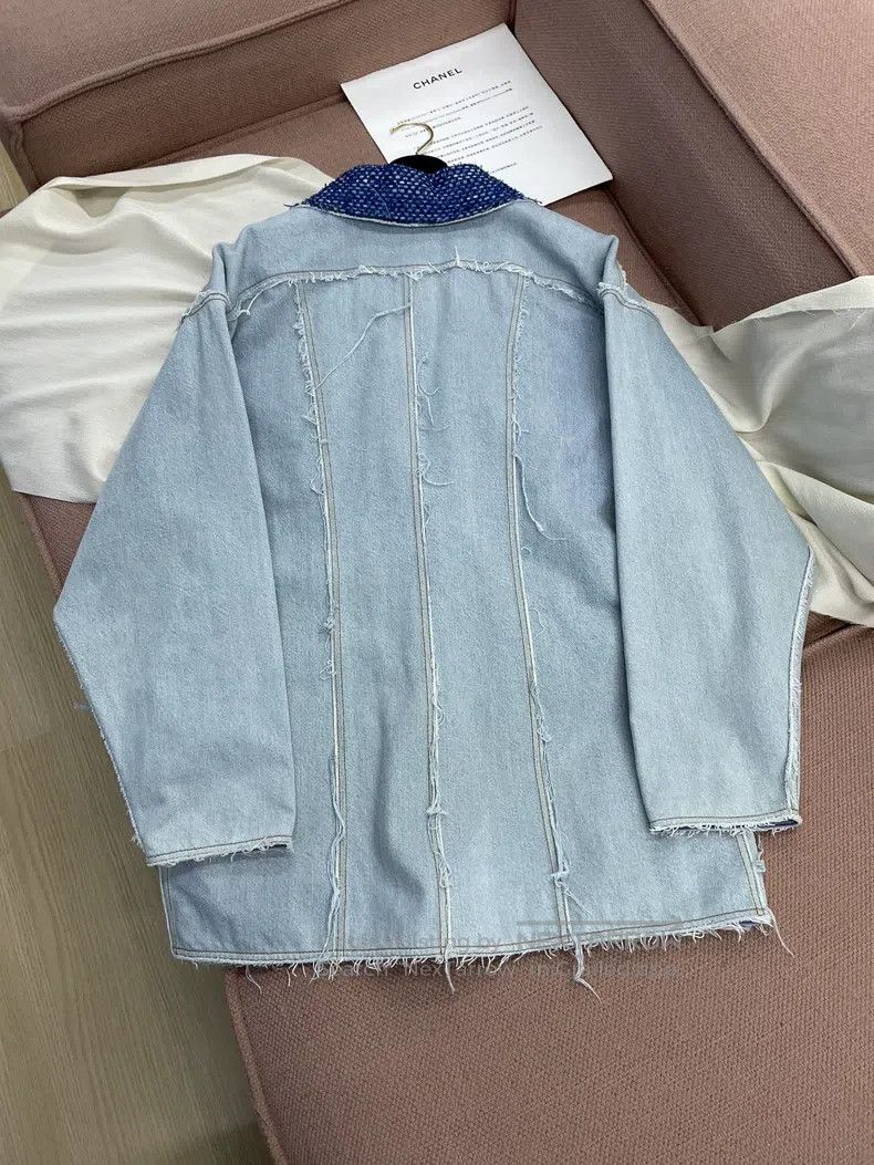 Chanel Chanel Blue denim jacket Size XS / US 0-2 / IT 36-38 - 3 Thumbnail