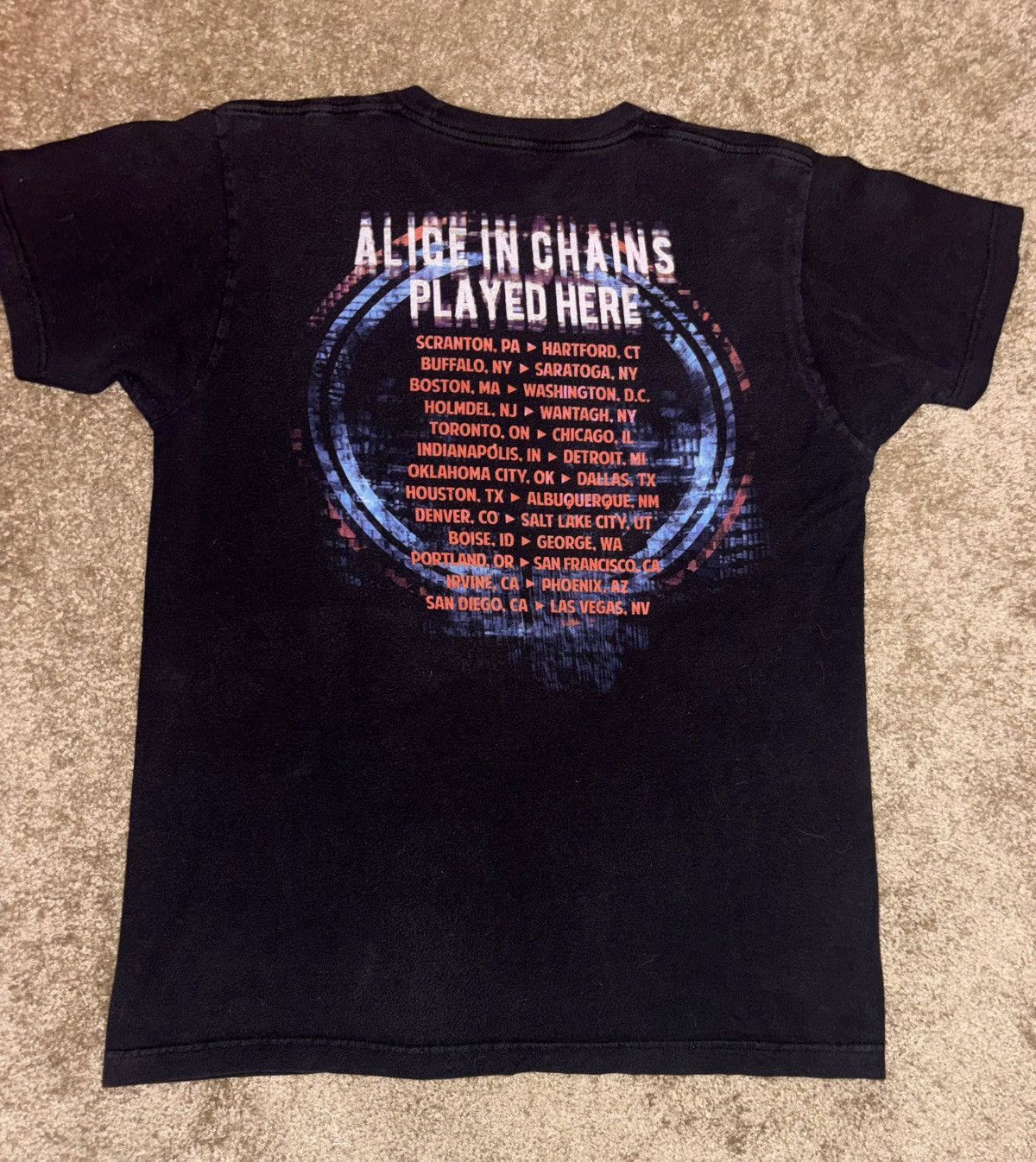 Other Vintage Alice in Chains 2006 Tee Black Graphic Grunge Rock Size US M / EU 48-50 / 2 - 8 Thumbnail