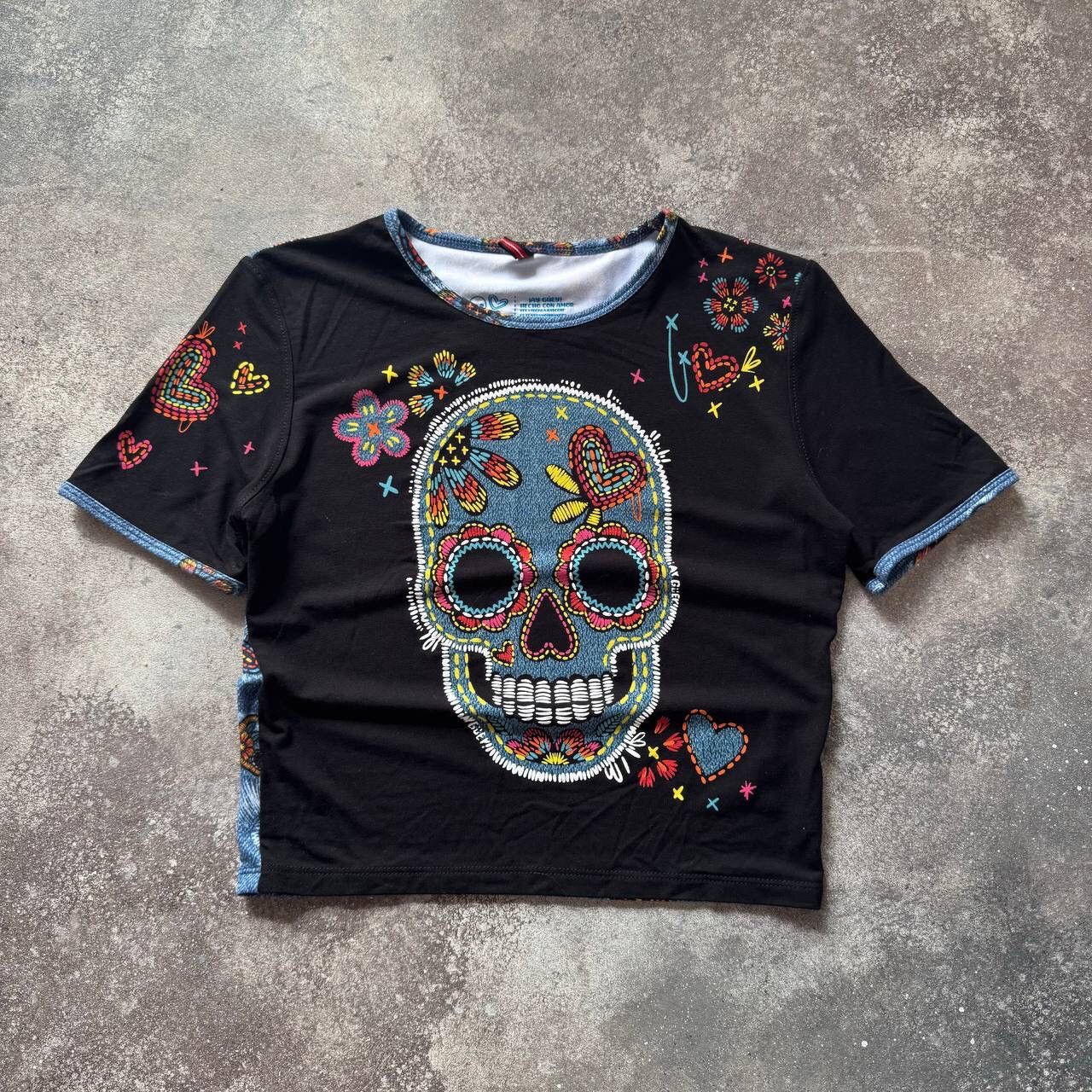20471120 × Hysteric Glamour × Japanese Brand Y2K Mexico Style Cropped Baby Tee Size M / US 6-8 / IT 42-44 - 1 Thumbnail