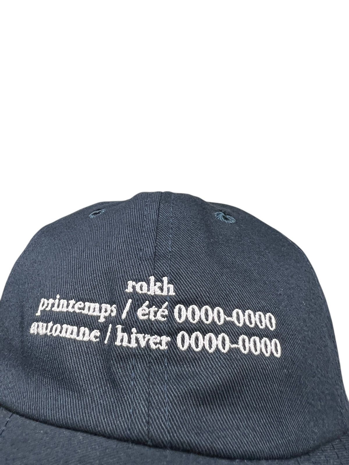 rokh Fall 2022 Rokh Embroidered Logo Cap Size ONE SIZE - 10 Thumbnail