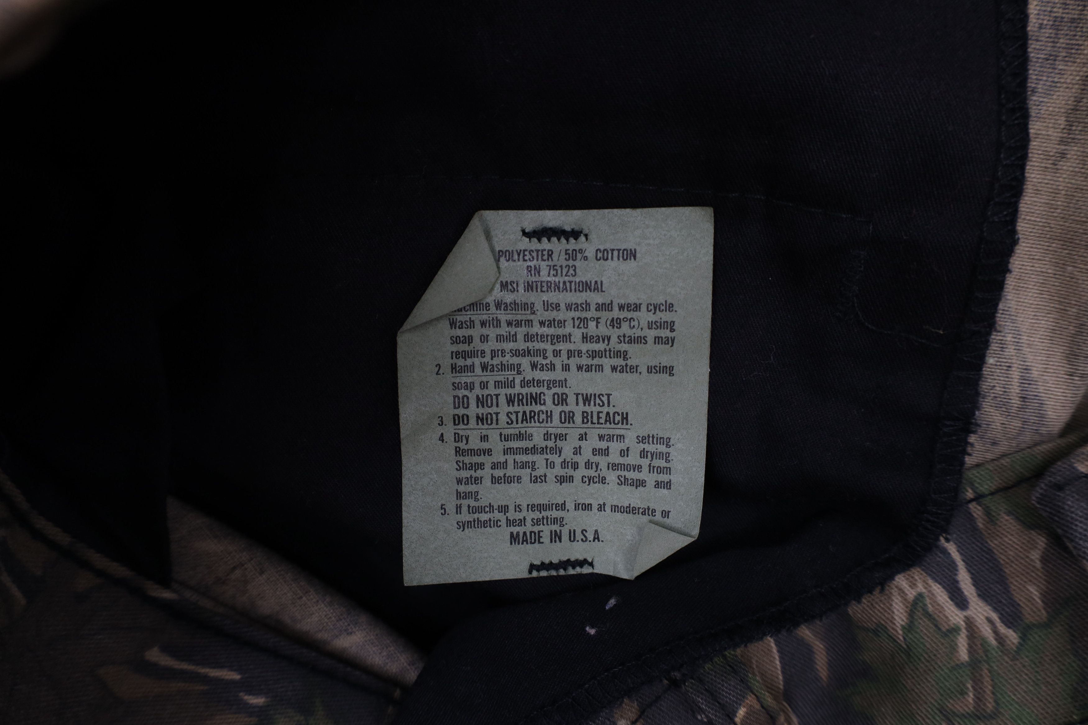 Vintage Vintage 90s Smokey Camouflage Wide Leg Cargo Pants USA Size US 40 / EU 56 - 9 Thumbnail