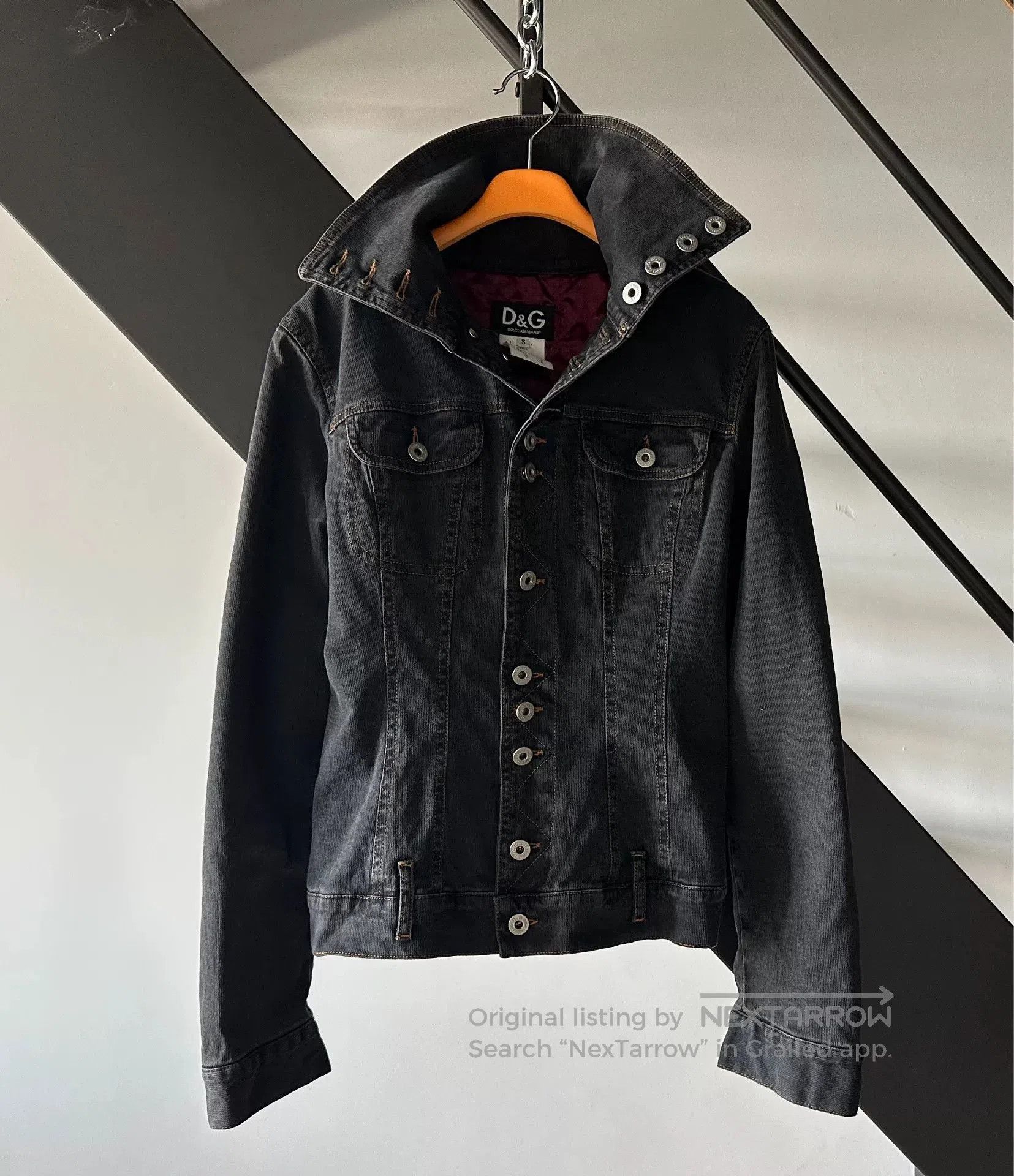 Dolce & Gabbana Dolce & Gabbana Black Denim Jacket. Size US S / EU 44-46 / 1 - 1 Thumbnail