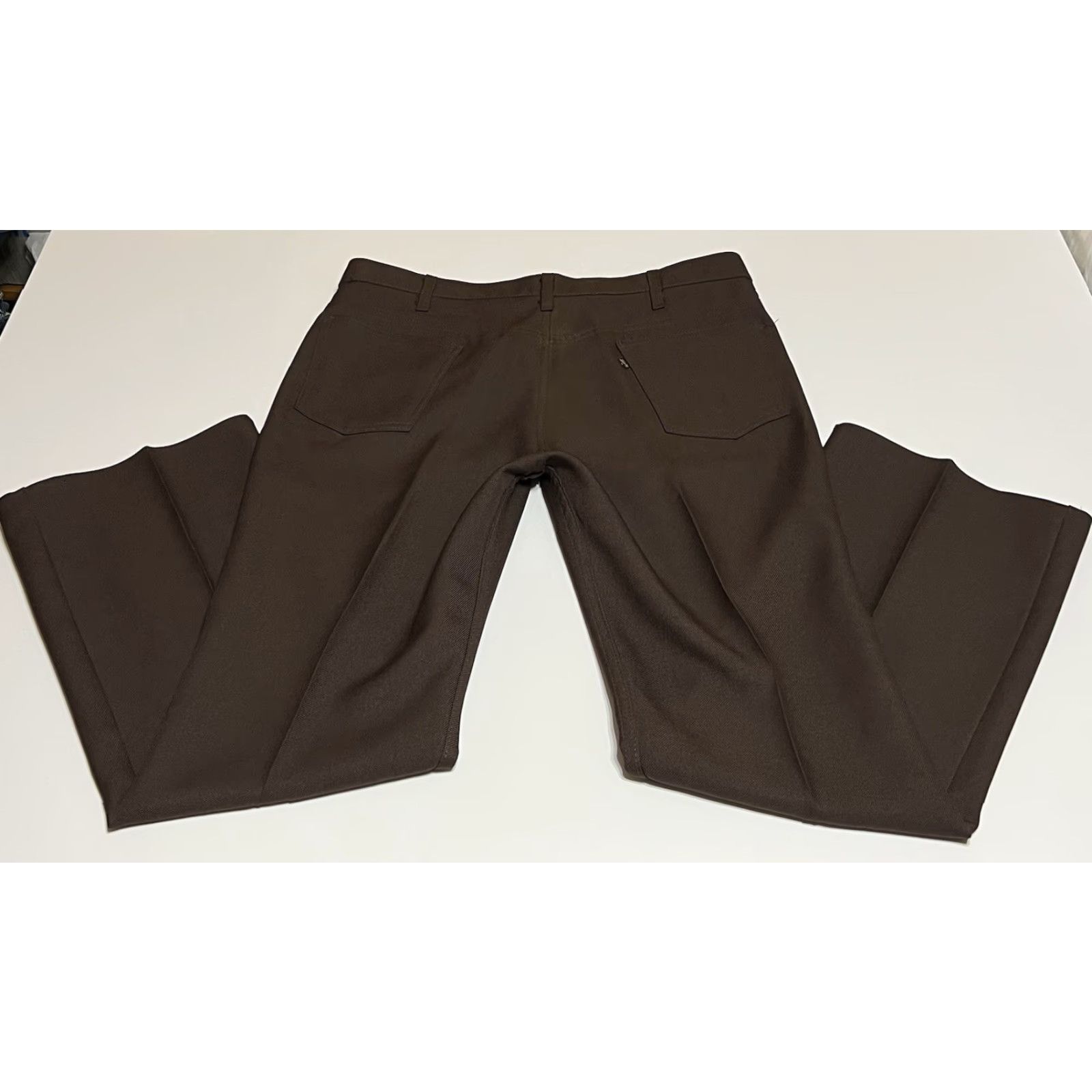 Levi's VINTAGE Levi's 517 Bootcut Pants Brown Regular 37 Inseam 31 Men Theme USA 37x31/38x32 Size US 37 - 2 Thumbnail