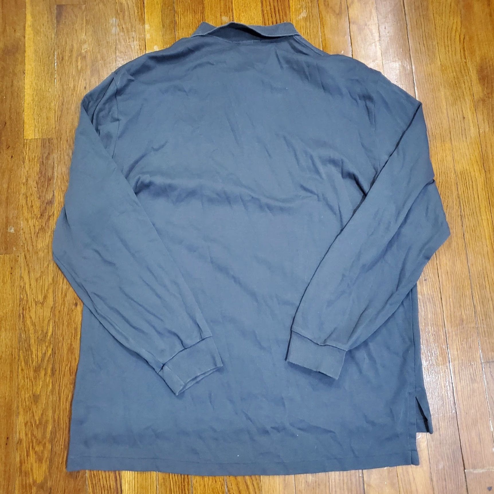 Polo Ralph Lauren Polo Ralph Lauren Shirt Mens XL Gray Long Sleeve Classic Fit Pony Embroidered Size US XL / EU 56 / 4 - 7 Thumbnail