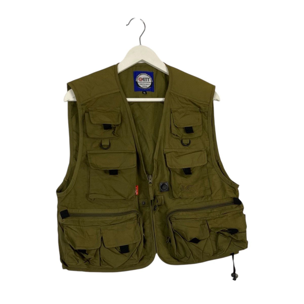 Designer × Vintage Vintage Chaos fishing club × Outdoor Life × Tracey Vest Size US M / EU 48-50 / 2 - 3 Thumbnail