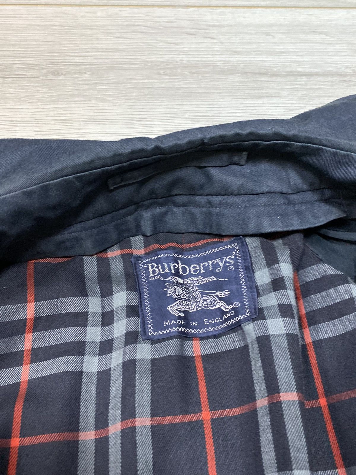 Burberry Burberry vintage trench jacket dark nova check blue Size US M / EU 48-50 / 2 - 7 Thumbnail
