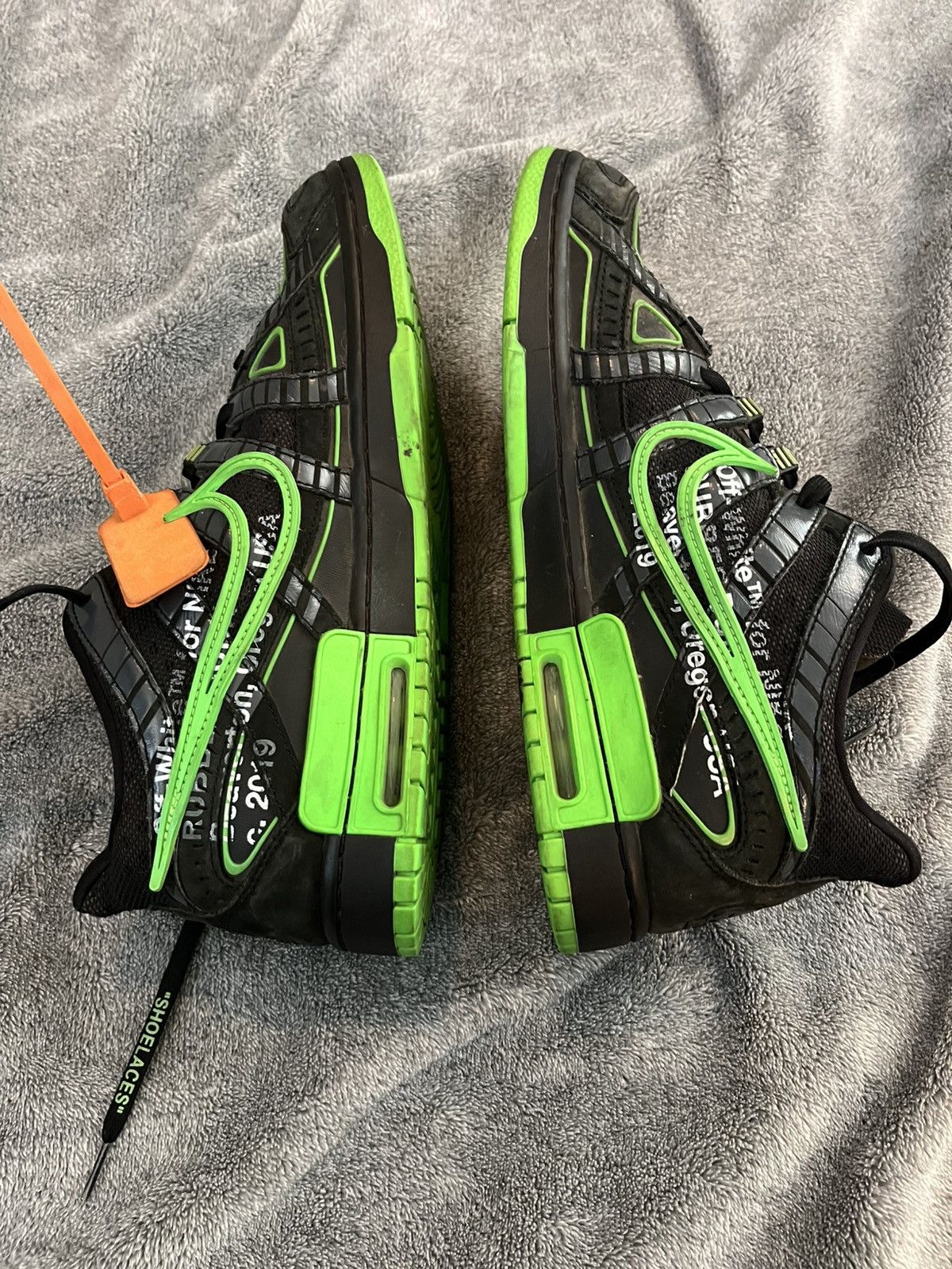 Nike × Off-White Nike Off-White Rubber Dunks Size US 11.5 / EU 44-45 - 4 Thumbnail