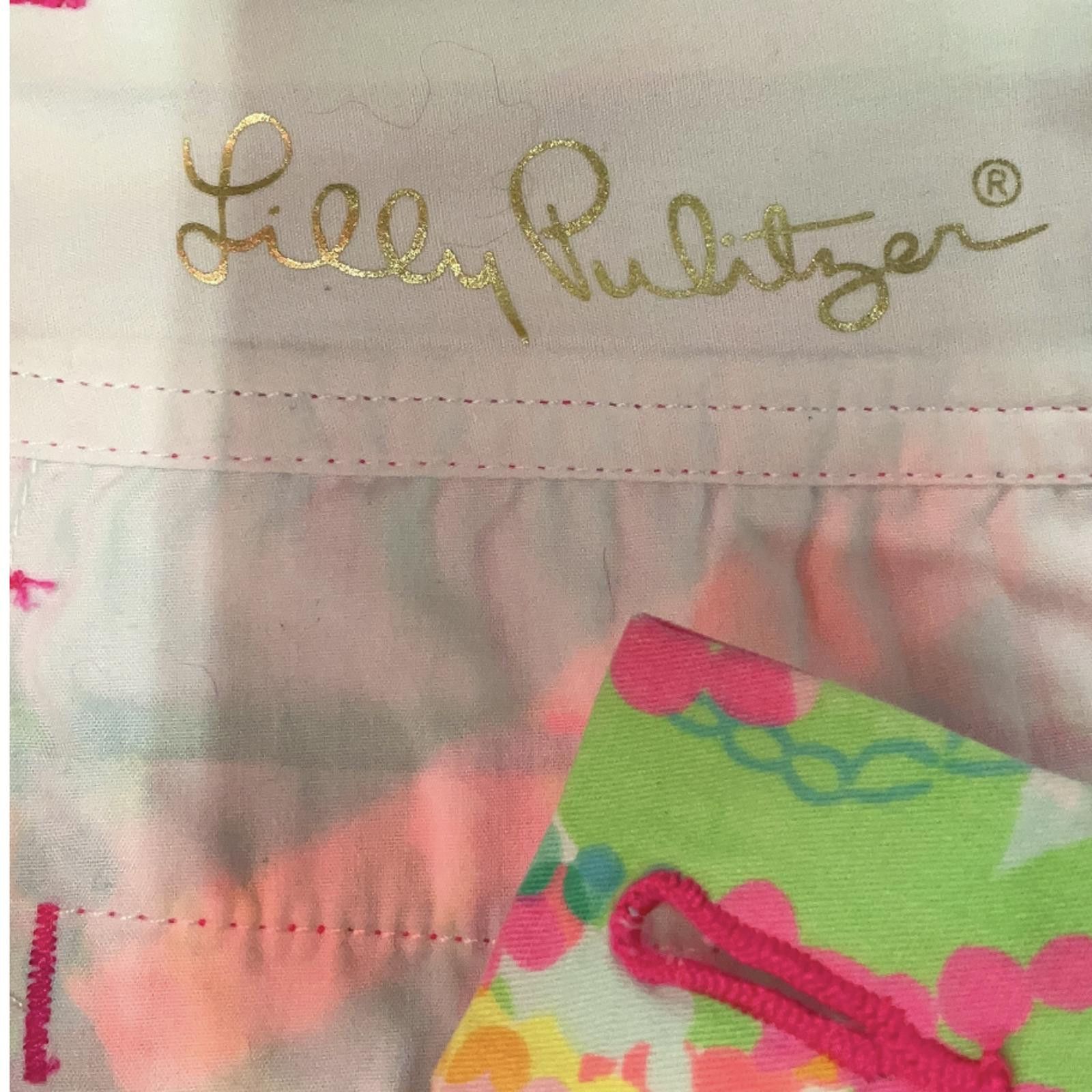 Other Lilly Pulitzer Size 2 Printed Pink Callahan Short Size 26" / US 2 / IT 38 - 3 Thumbnail