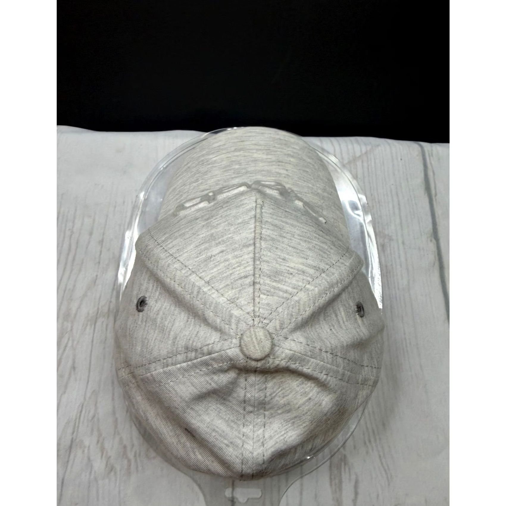 Hard Rock Cafe Hard Rock Baseball Cap Unisex Grey 3D Embossed Logo Structured OSFM Size ONE SIZE - 6 Thumbnail