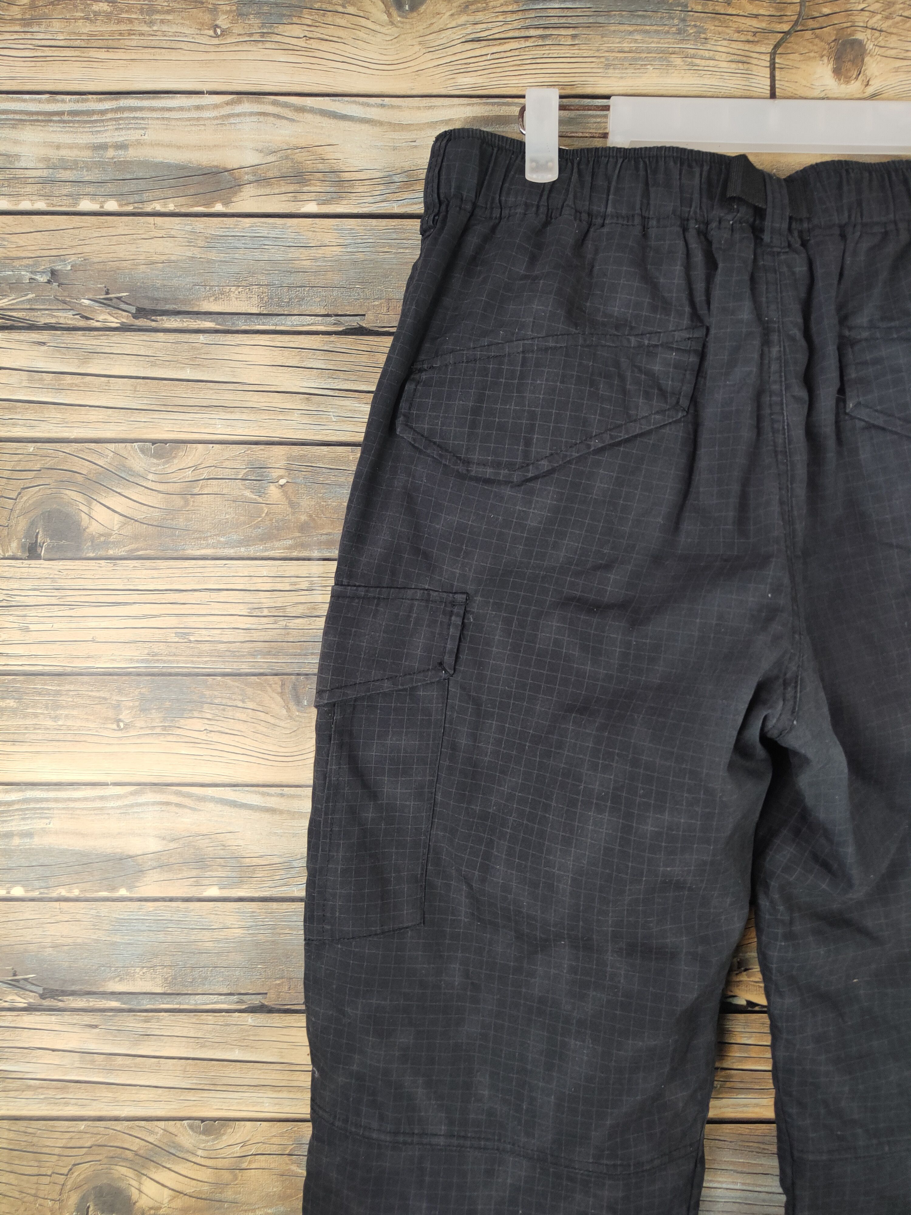 Japanese Brand Japanese Brand Black Multipocket Cargo Pants #1482 Size US 33 - 8 Thumbnail