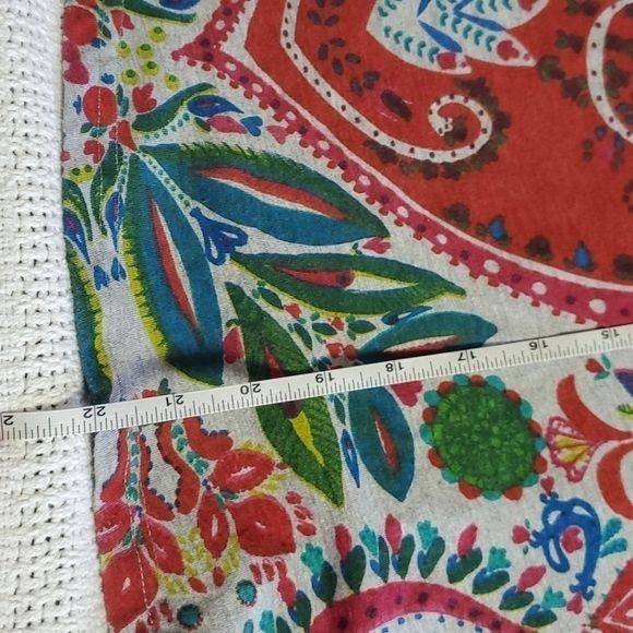 Desigual Desigual Colorful, Embroidered & Embellished Sz. S 2" Banded Size 28" / US 6 / IT 42 - 10 Thumbnail
