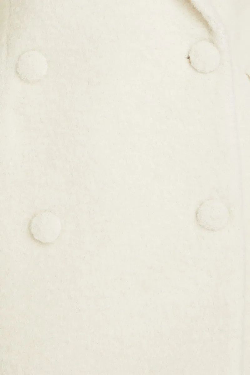 Jil Sander o1y0925 Coat in White Size XS / US 0-2 / IT 36-38 - 4 Thumbnail
