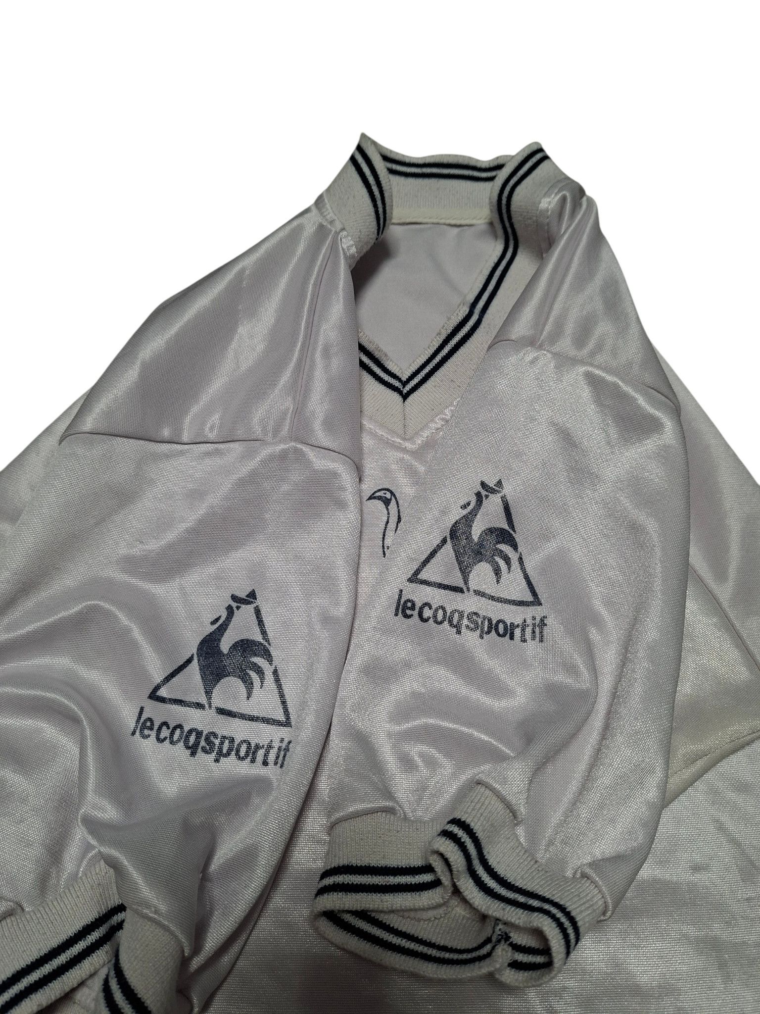 Le Coq Sportif TOTTENHAM HOTTSPUR LE COQ SPORTIF VINTAGE 80S SOCCER JERSEY Size US M / EU 48-50 / 2 - 4 Thumbnail