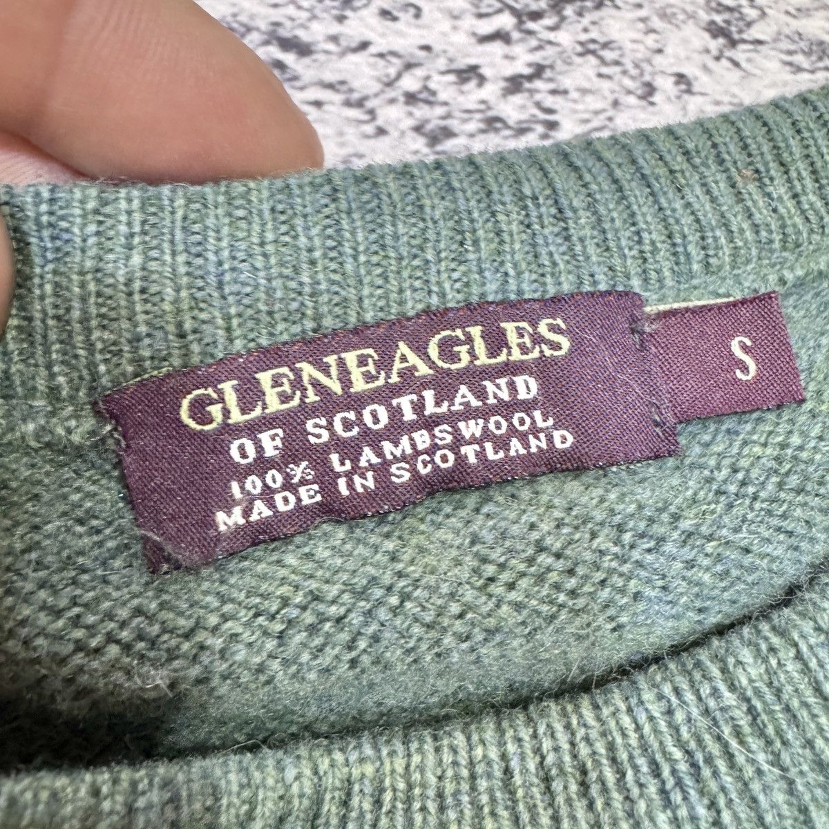 Vintage Gleneagles of Scotland Wool Sweater S size Size US S / EU 44-46 / 1 - 8 Thumbnail