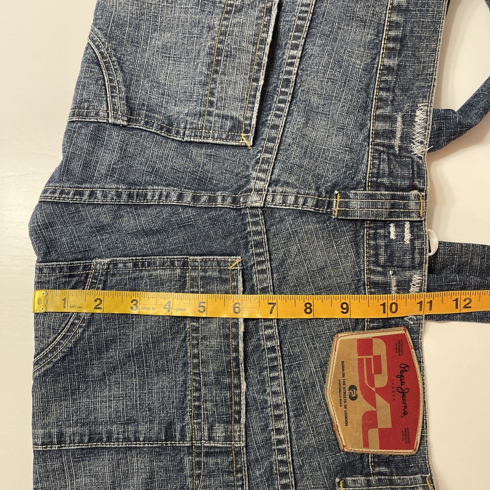 Pepe Jeans VtgY2K Pepe Jeans London Purse Denim Custom Bag Size ONE SIZE - 11 Thumbnail