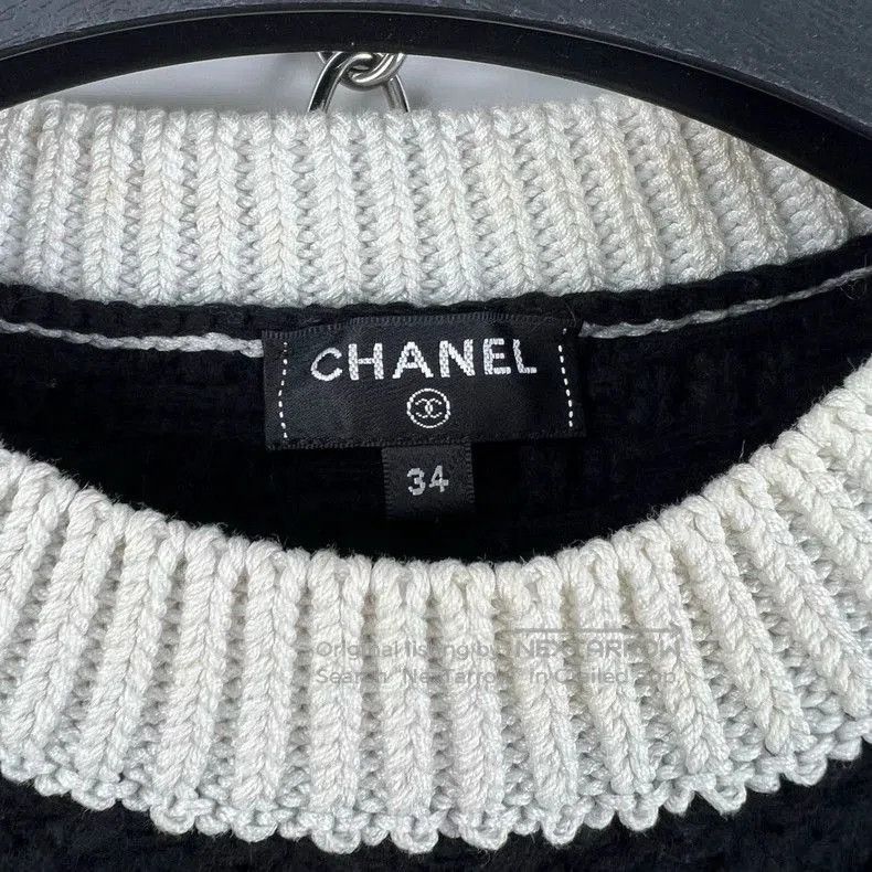 Chanel Chanel Castle Series Logo Knit Sweater. Size US XS / EU 42 / 0 - 4 Thumbnail